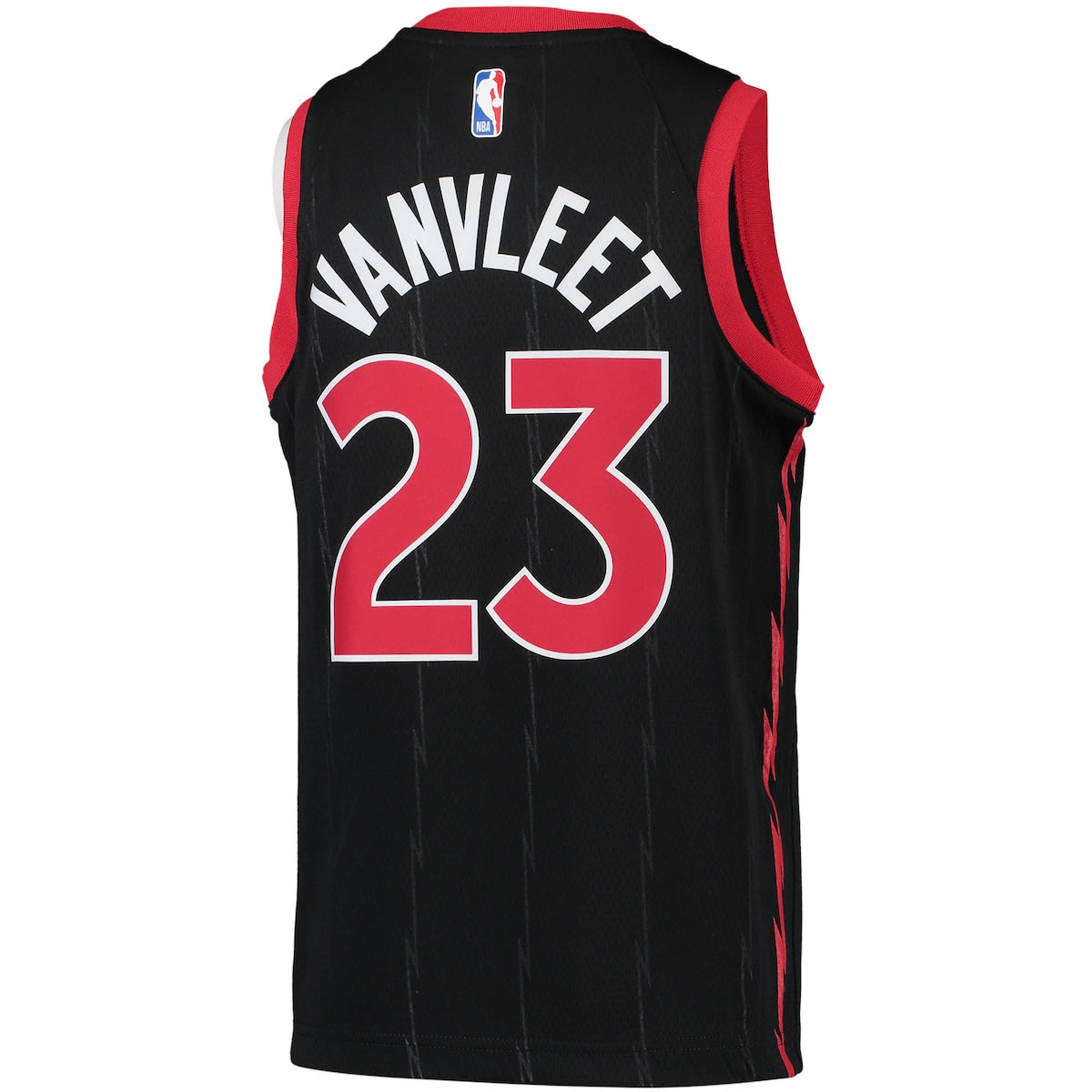 Boys' Grade School Fred VanVleet Jordans Raptors 2020/21 Jersey Statement Edition - Black