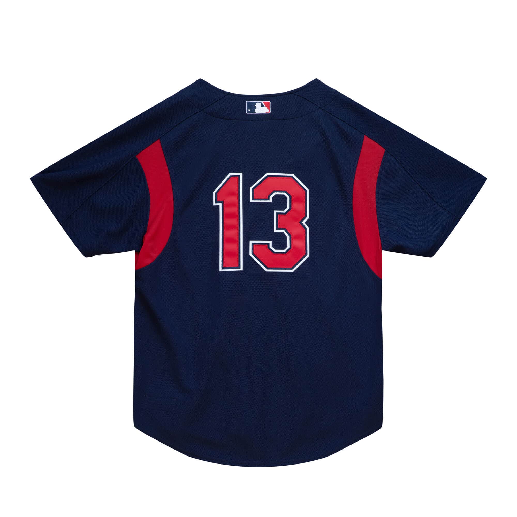 Authentic Omar Vizquel Cleveland Indians 2004 BP Jersey