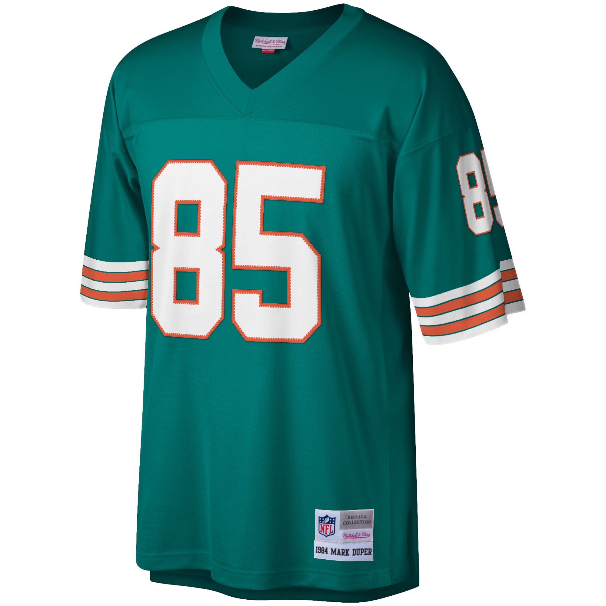 Mark Duper Miami Dolphins Mitchell & Ness 1984 Retired Player Legacy Replica Jersey - Aqua
