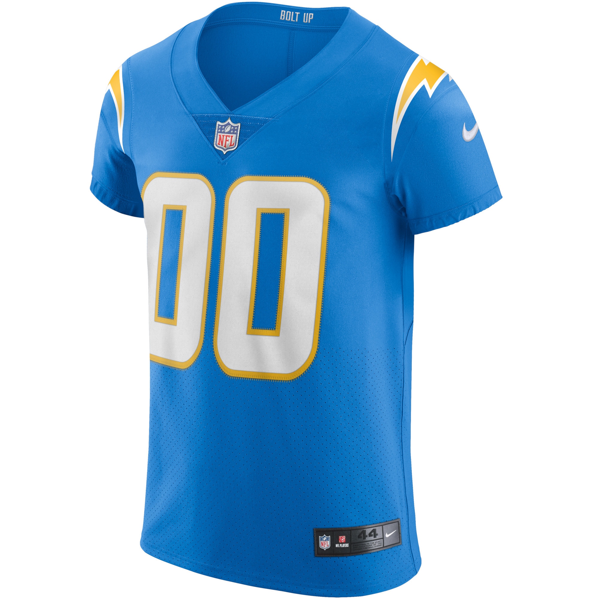 Los Angeles Chargers Nike Vapor Elite Custom Jersey - Powder Blue