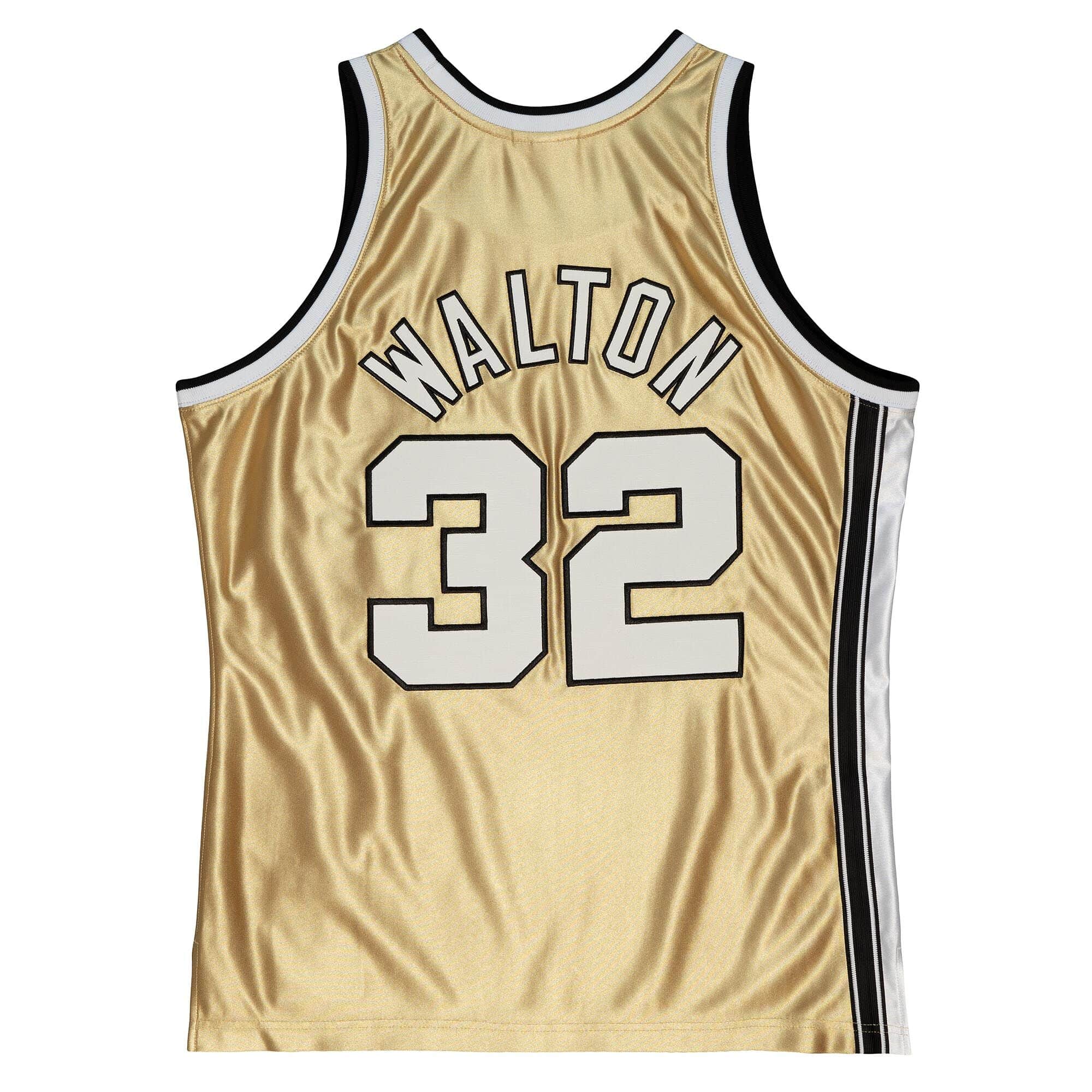 75th Anniversary Gold Swingman Bill Walton Portland Trail Blazers 1976-77 Jersey