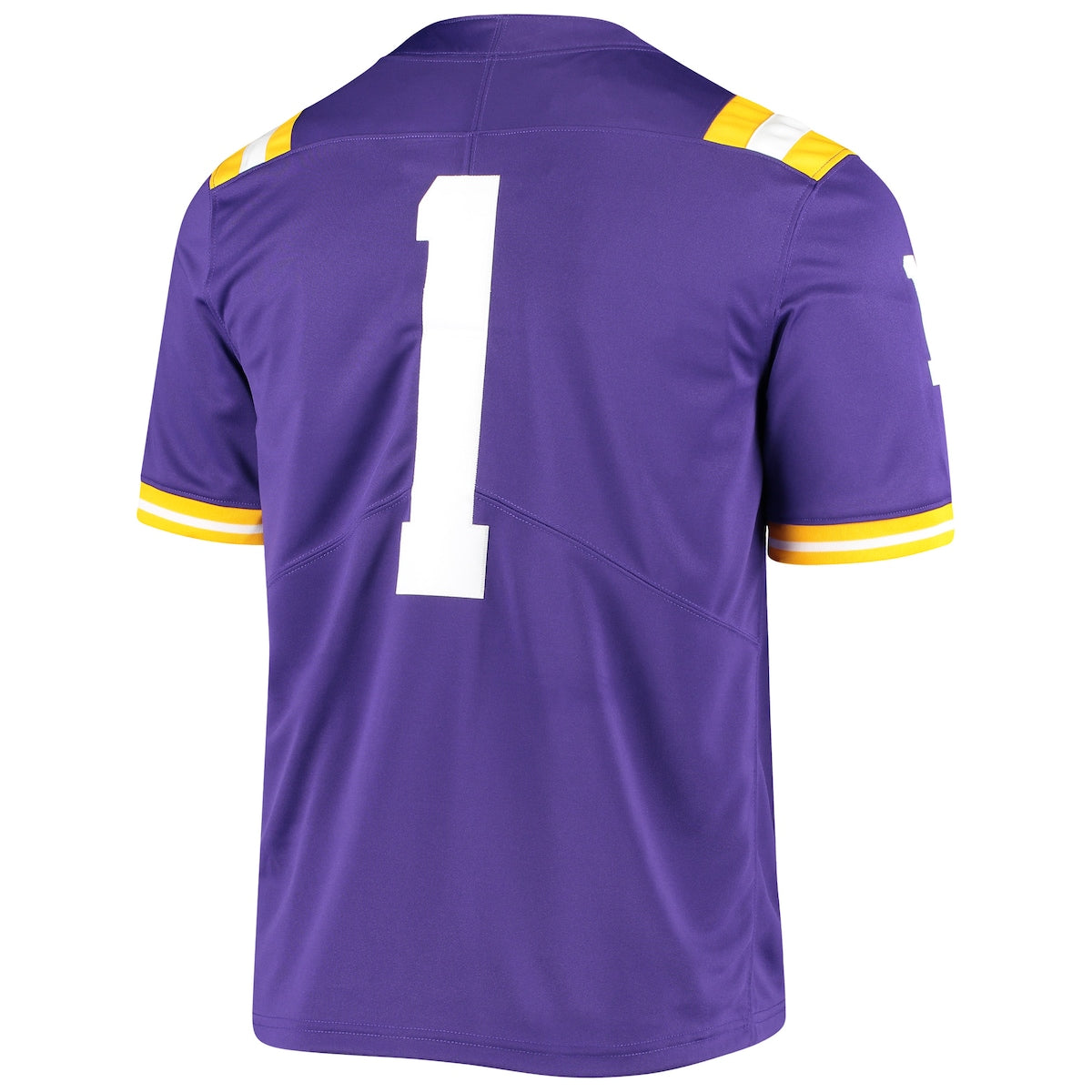 Men's  Nike LSU #1 Team Limited Jersey - Purple