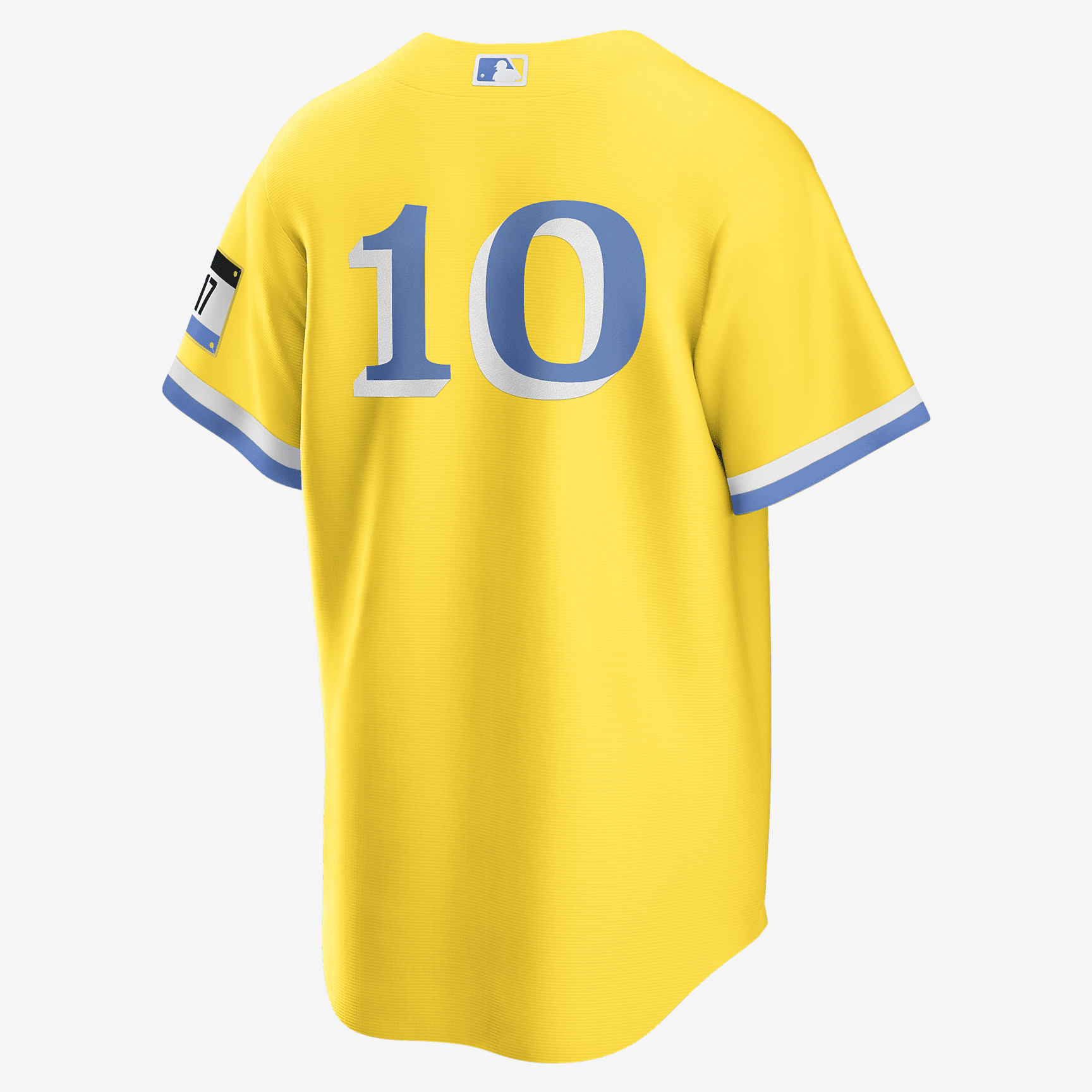 MLB Boston Red Sox City Connect (Trevor Story) Men's Replica Baseball Jersey - Gold/Light Blue