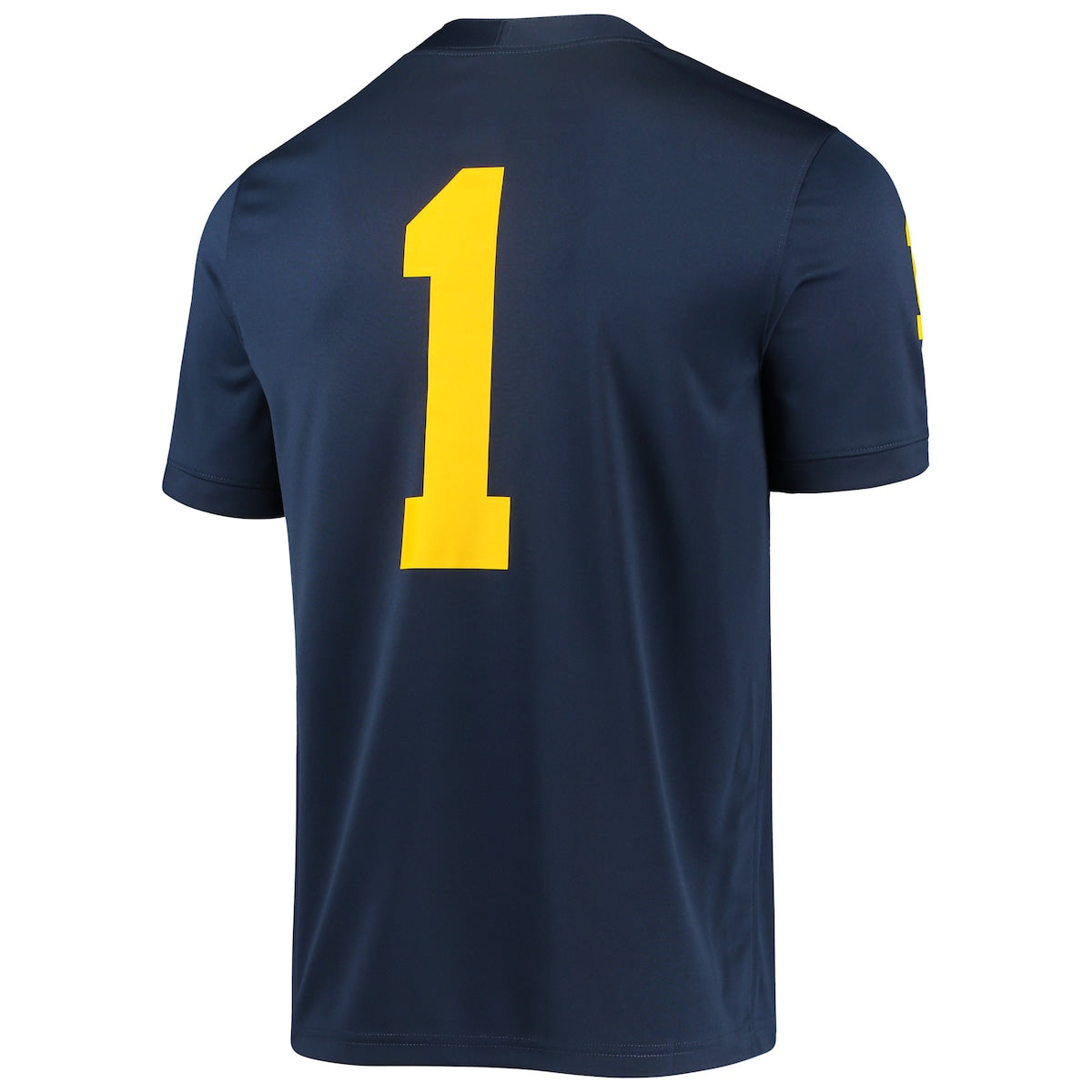 Men's  Jordans Michigan #1 Game Jersey - Navy