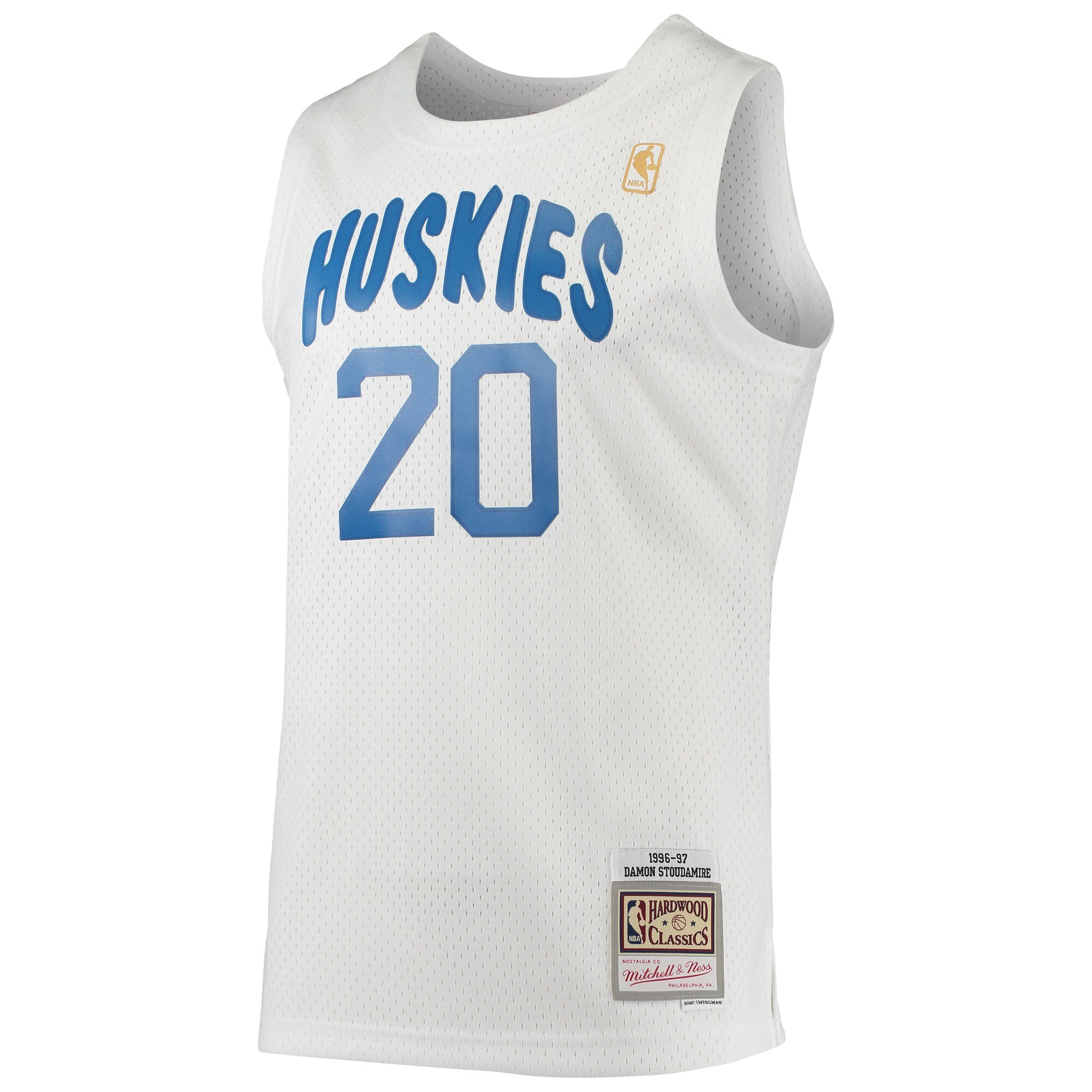 Damon Stoudamire Toronto Raptors Mitchell & Ness 1996-97 Hardwood Classics Swingman Jersey - White