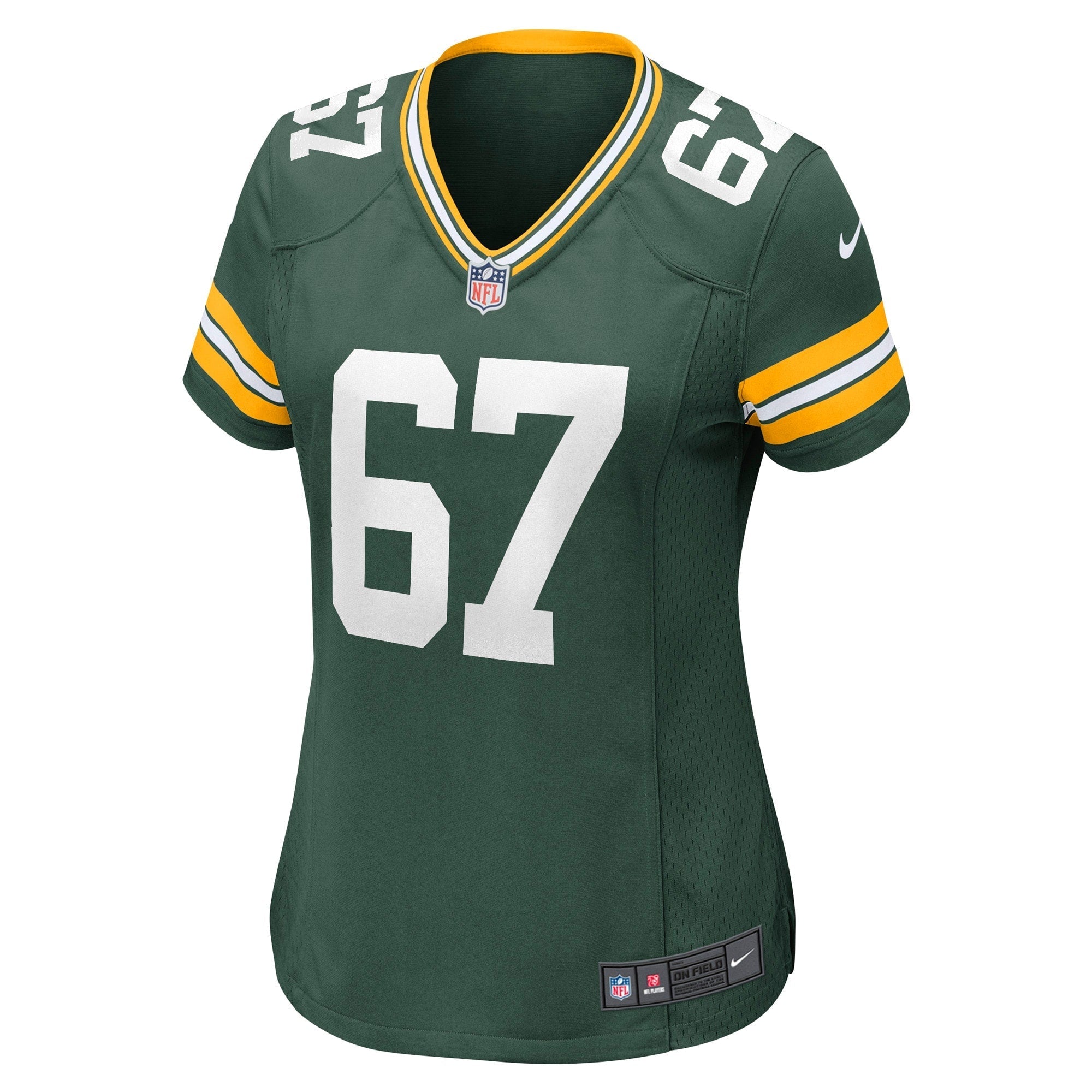 Women's Nike Jake Hanson Green Green Bay Packers Game Player Jersey
