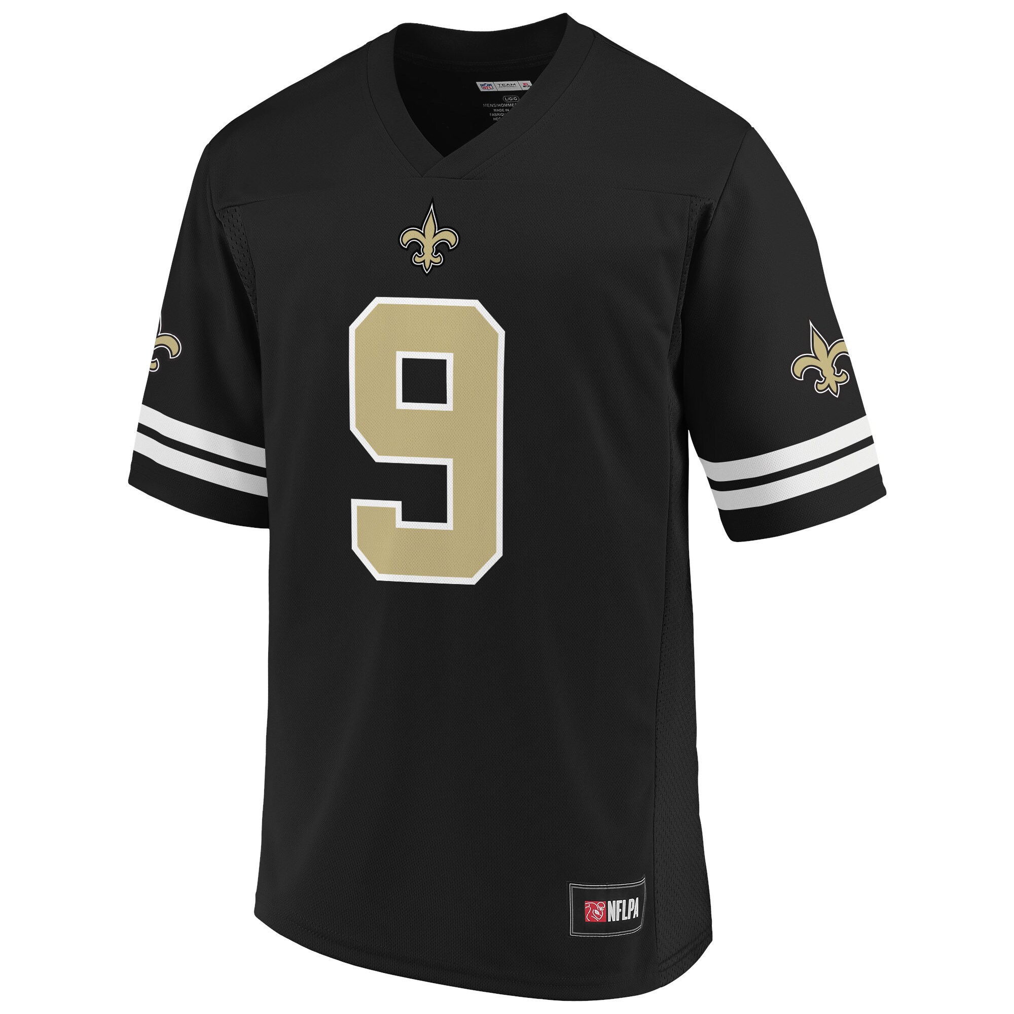 Men's NFL Pro Line by Drew Brees Black New Orleans Saints Player Jersey