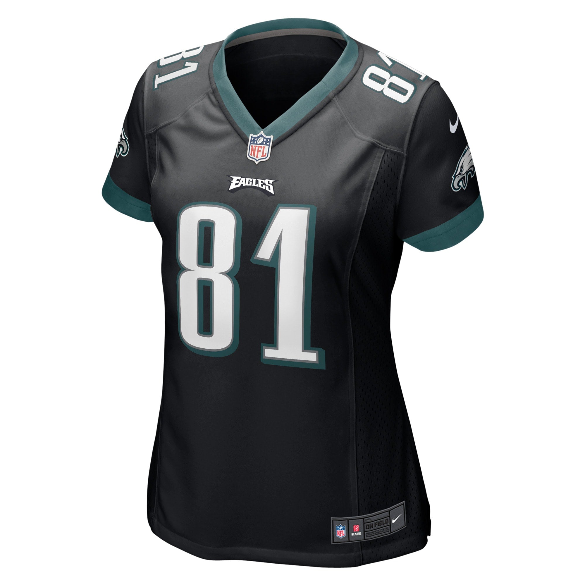 Women's Nike Terrell Owens Black Philadelphia Eagles Retired Player Jersey