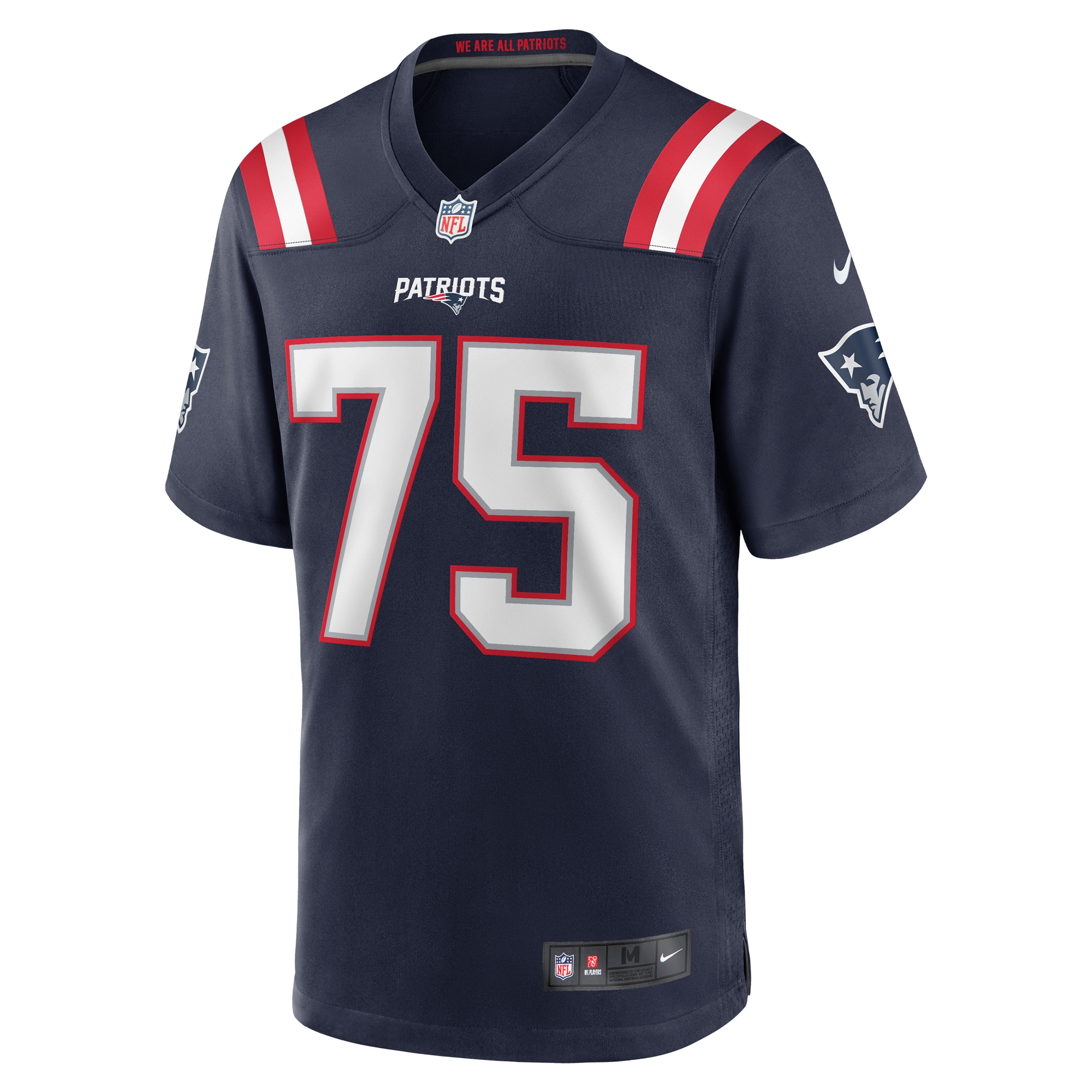 Conor McDermott New England Patriots Nike Home Game Player Jersey - Navy