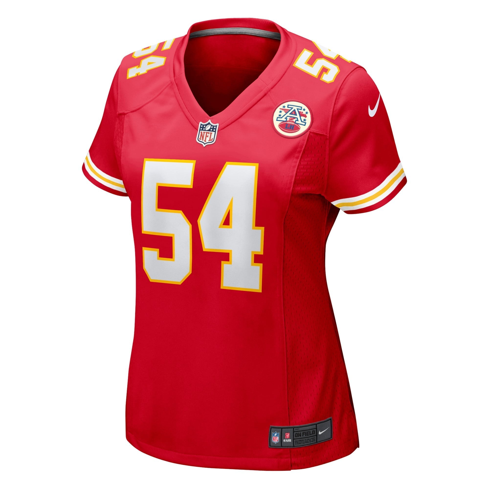 Women's Nike Leo Chenal Red Kansas City Chiefs Game Player Jersey