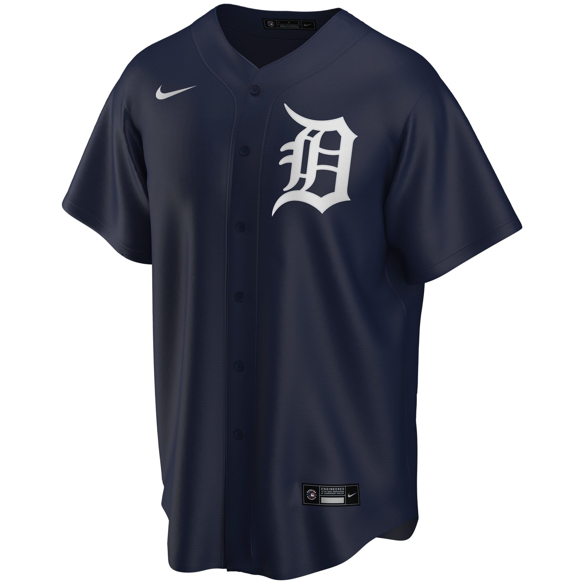 Youth Nike Navy Detroit Tigers Alternate Replica Team Jersey
