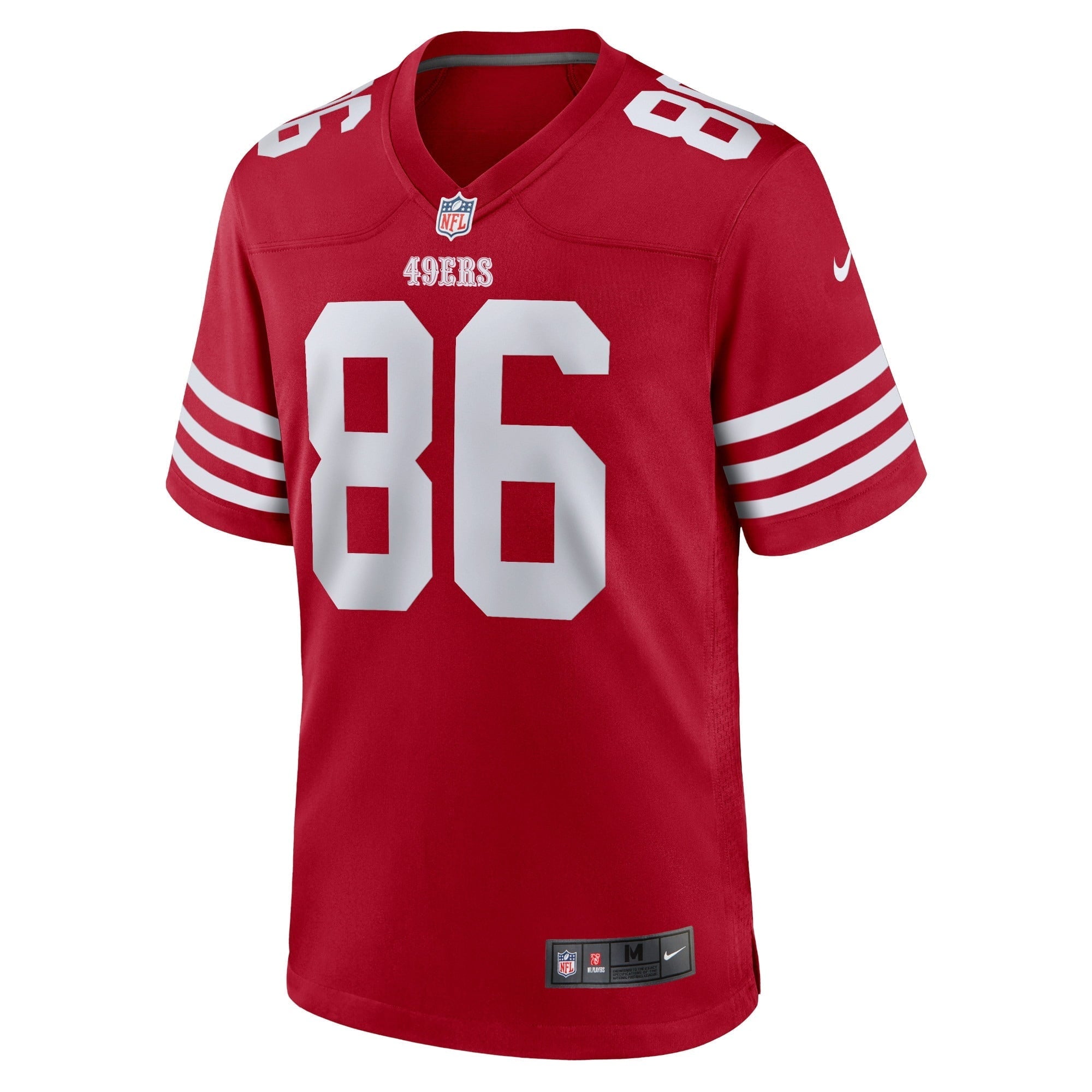 Men's Nike Tay Martin Scarlet San Francisco 49ers Home Game Player Jersey