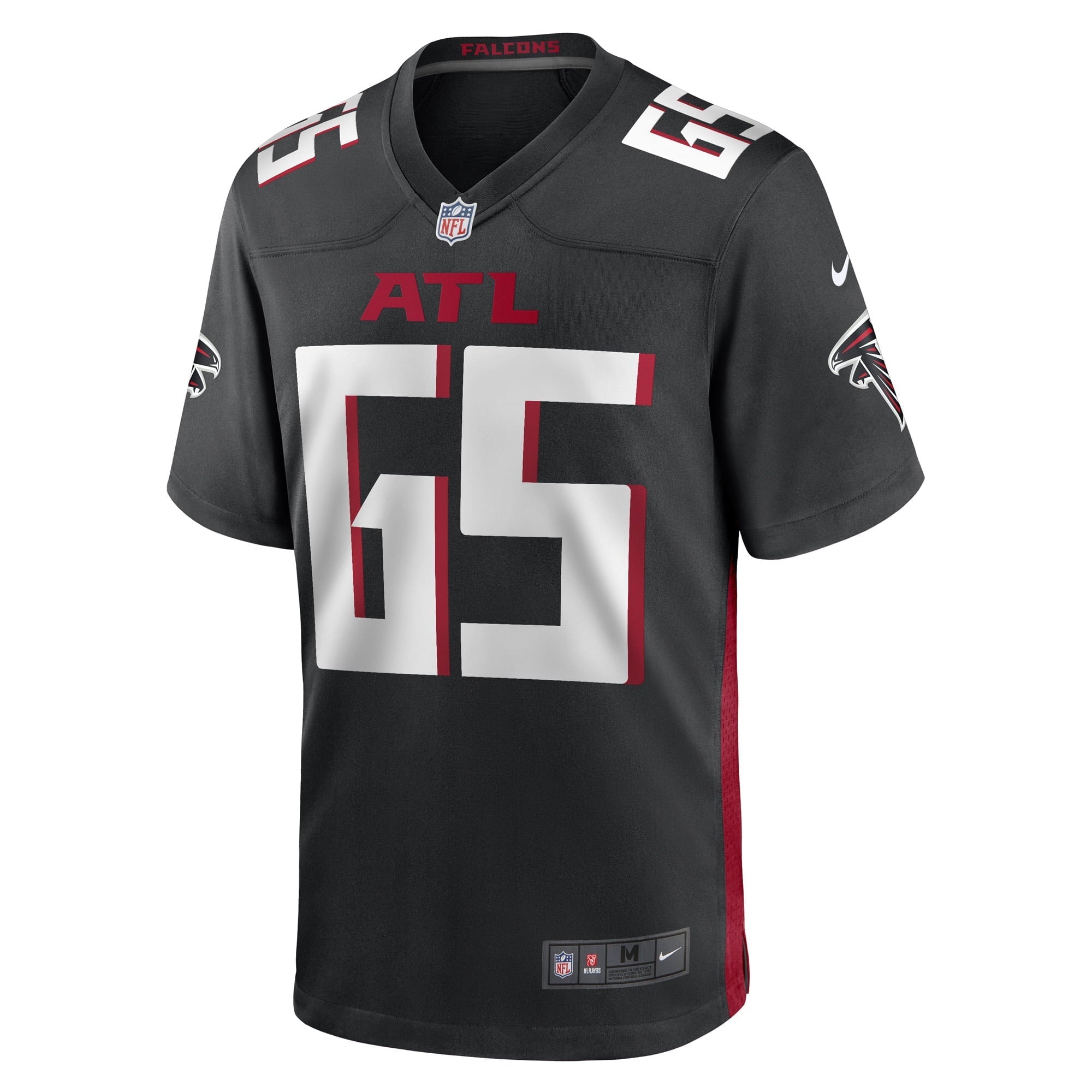 Men's Nike Abdullah Anderson Black Atlanta Falcons Game Player Jersey