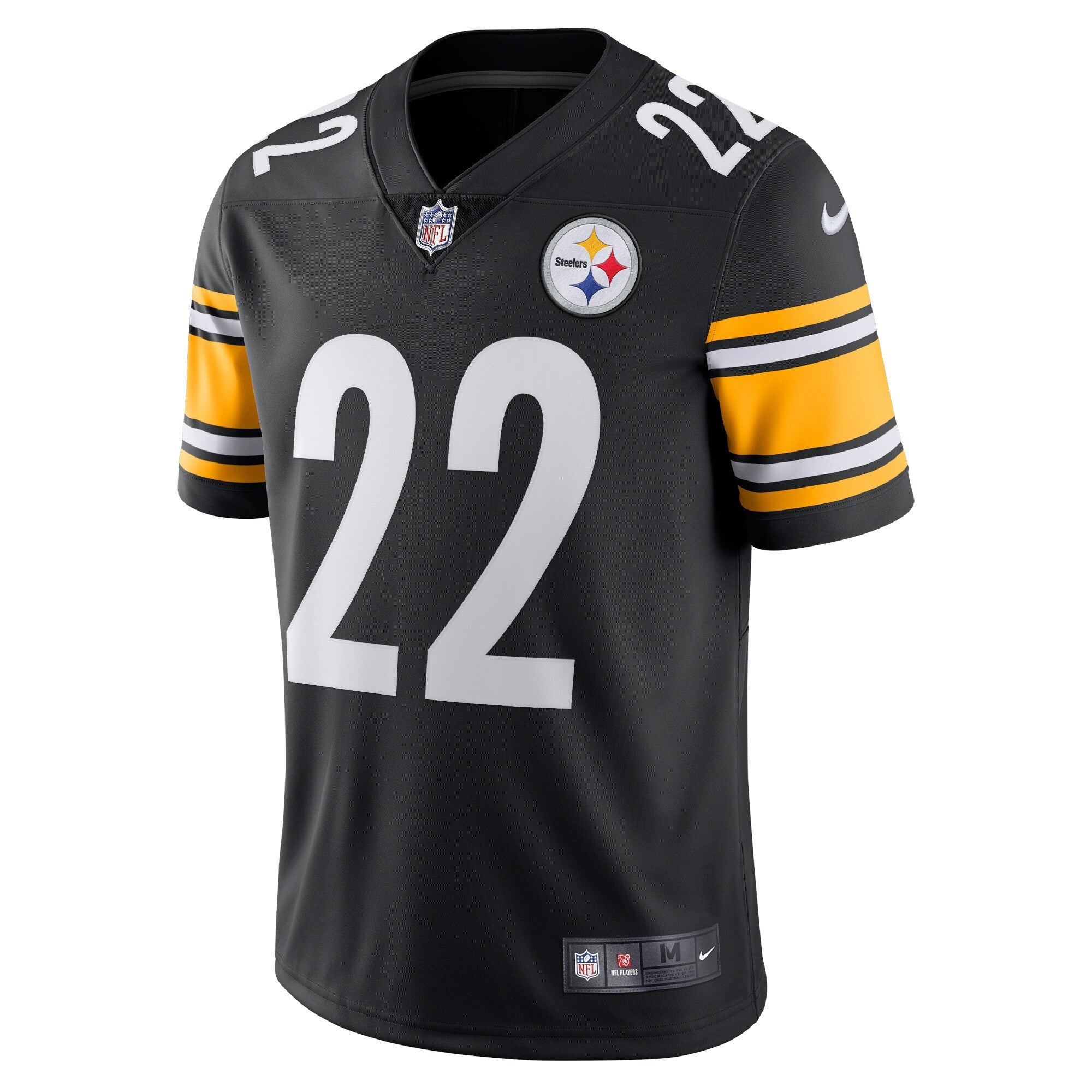 Men's Nike Najee Harris Black Pittsburgh Steelers Vapor Limited Jersey