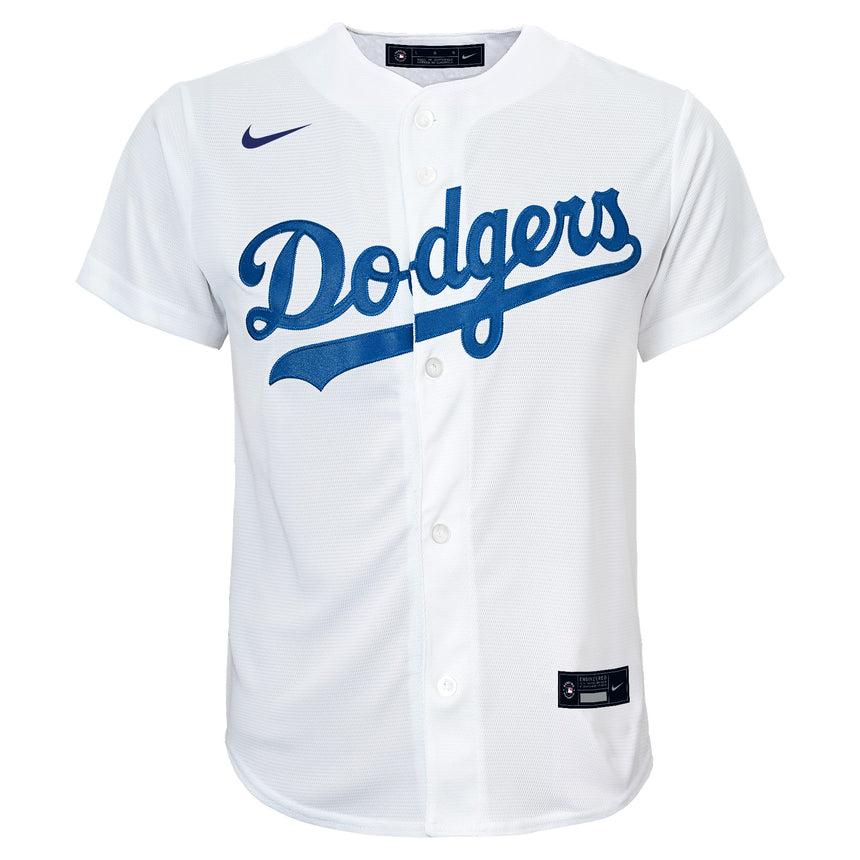 Youth Jackie Robinson Los Angeles Dodgers White Home Replica Player Jersey