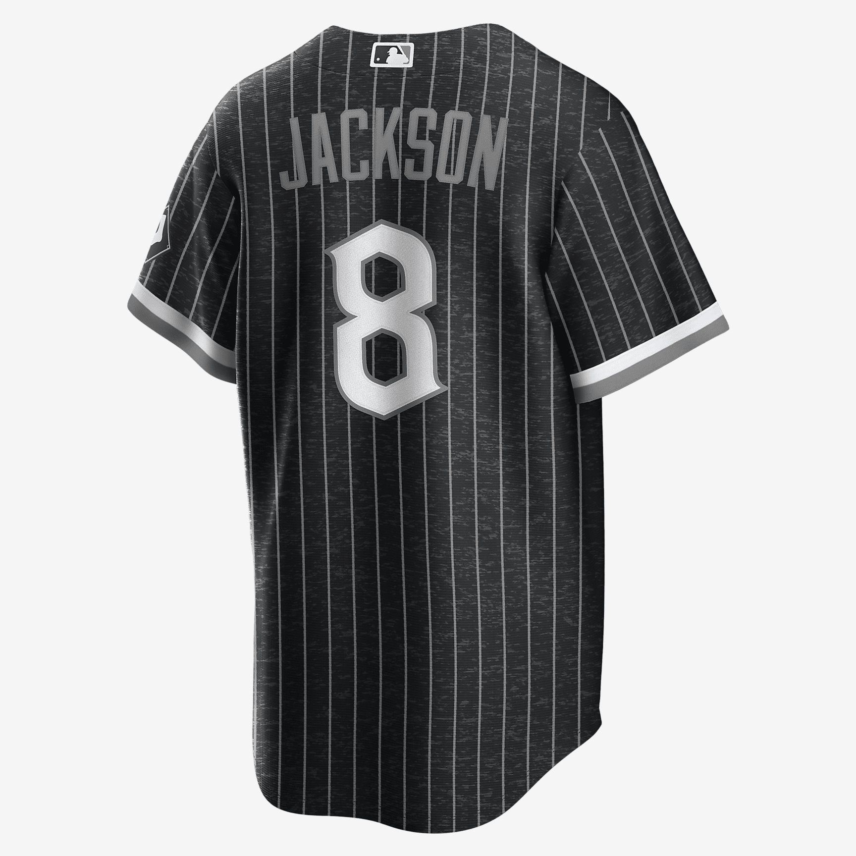 MLB Chicago White Sox City Connect (Bo Jackson) Men's Replica Baseball Jersey - Black/Anthracite