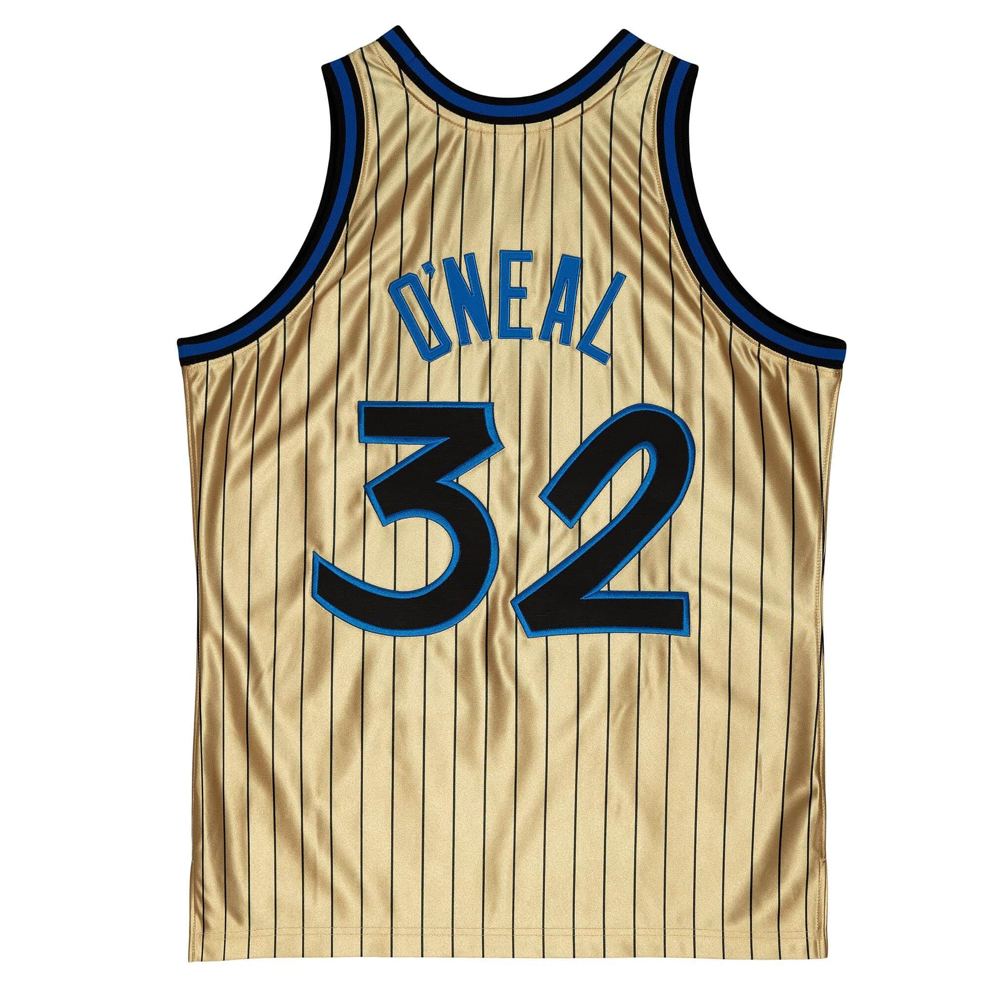 75th Anniversary Gold Swingman Shaquille O'Neal Orlando Magic 1993-94 Jersey