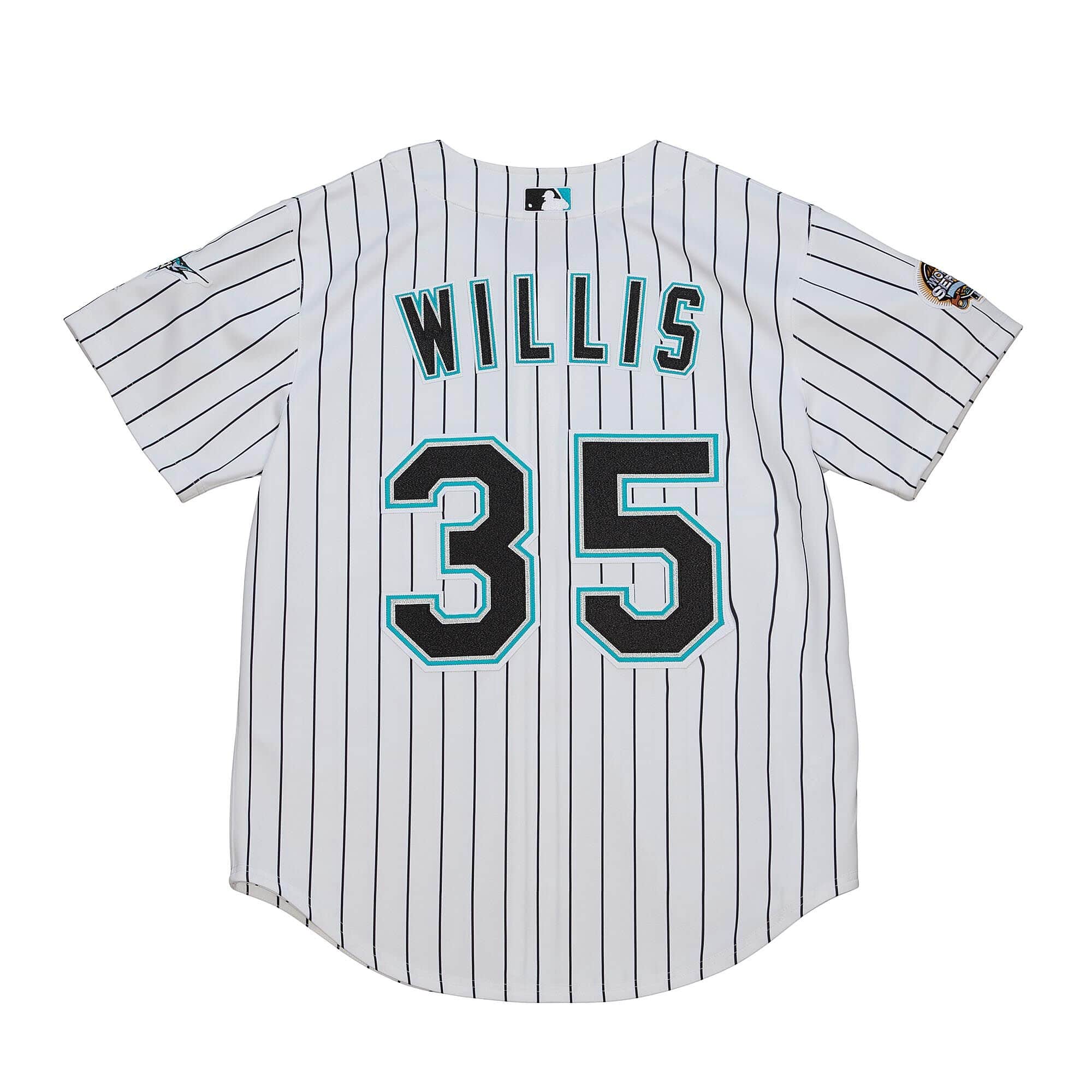 Authentic Dontrelle Willis Florida Marlins Home 2003 Jersey