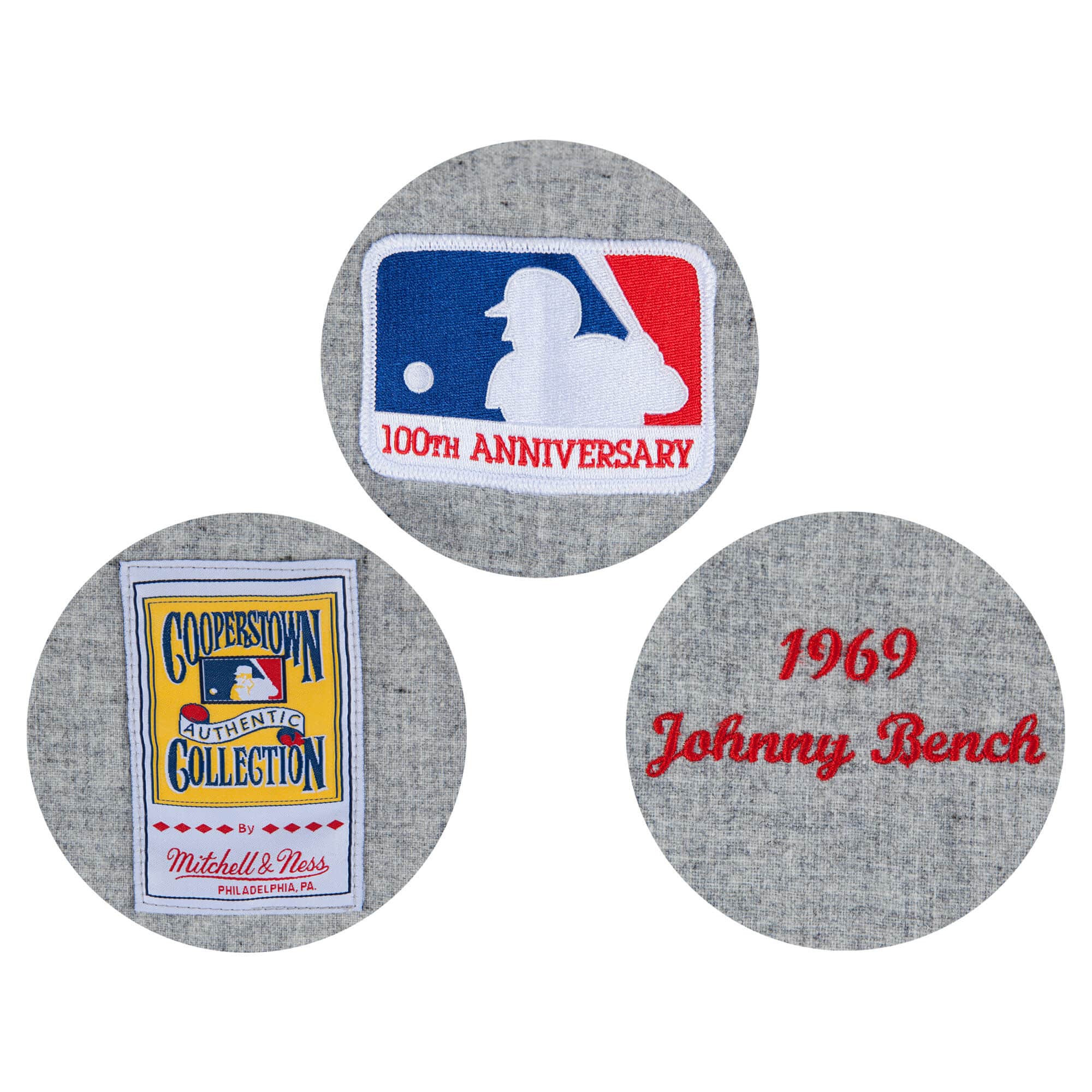 Johnny Bench 1969 Authentic Jersey Cincinnati Reds