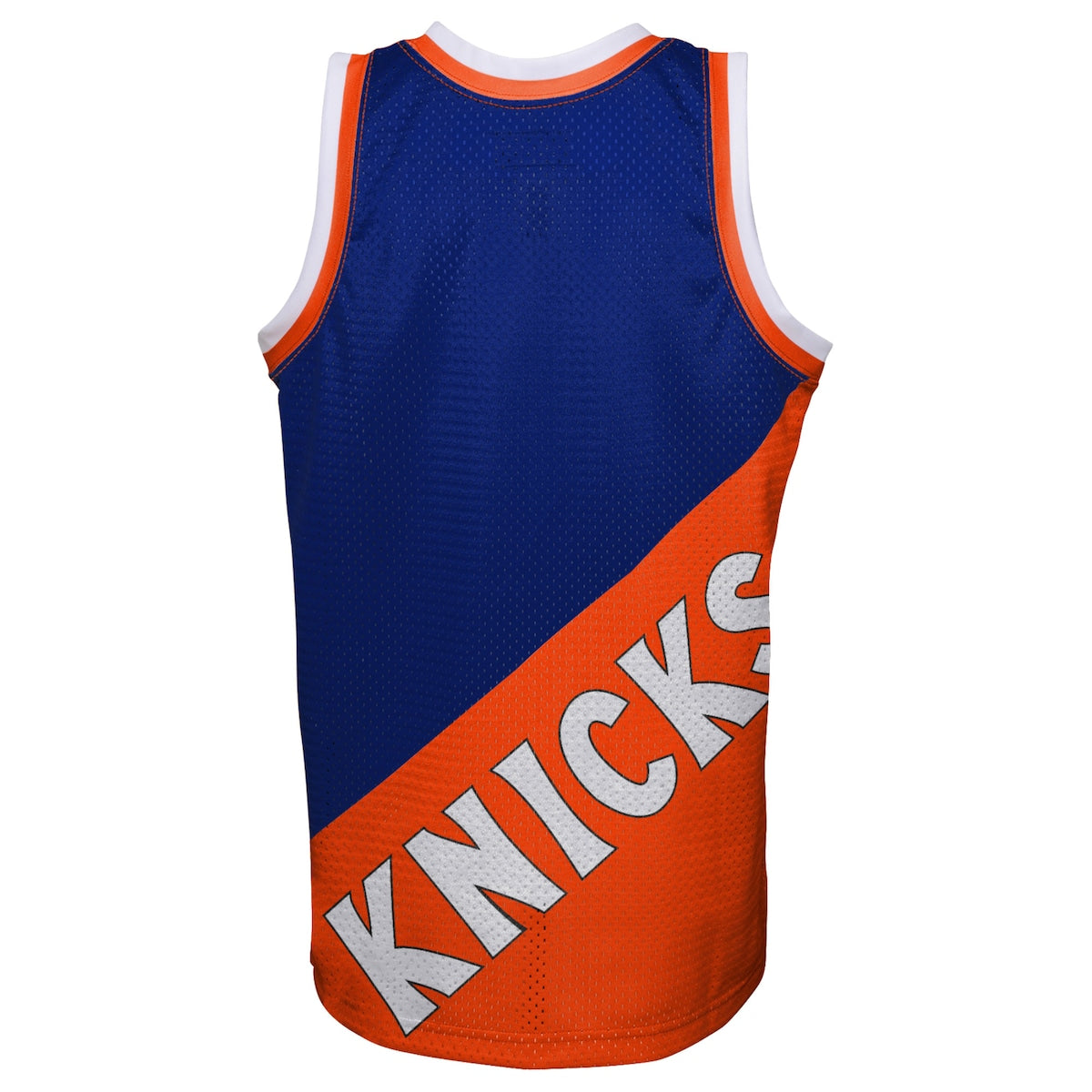 Boys' Grade School  Mitchell & Ness Knicks Hardwood Classics Big Face 5.0 Jersey - Orange