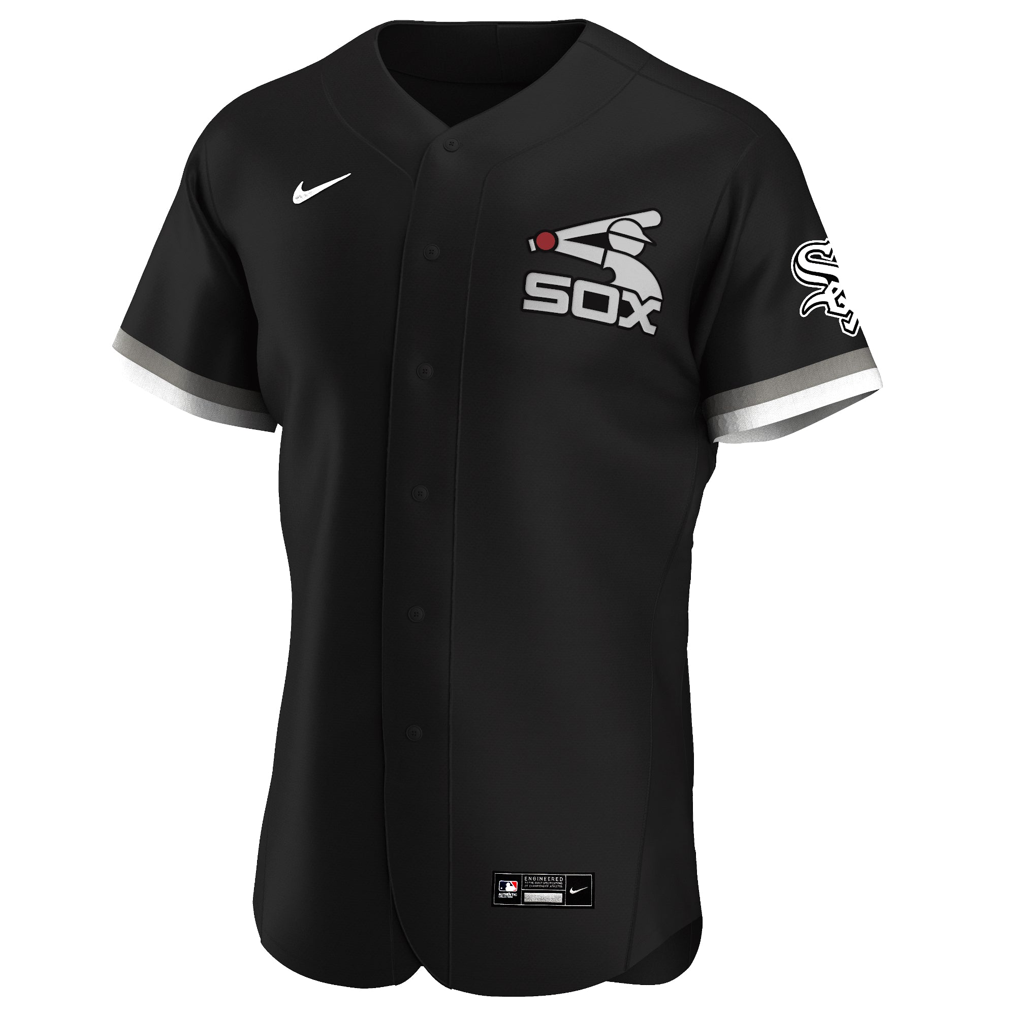 Men's Nike Black Chicago White Sox Alternate Authentic Team Jersey
