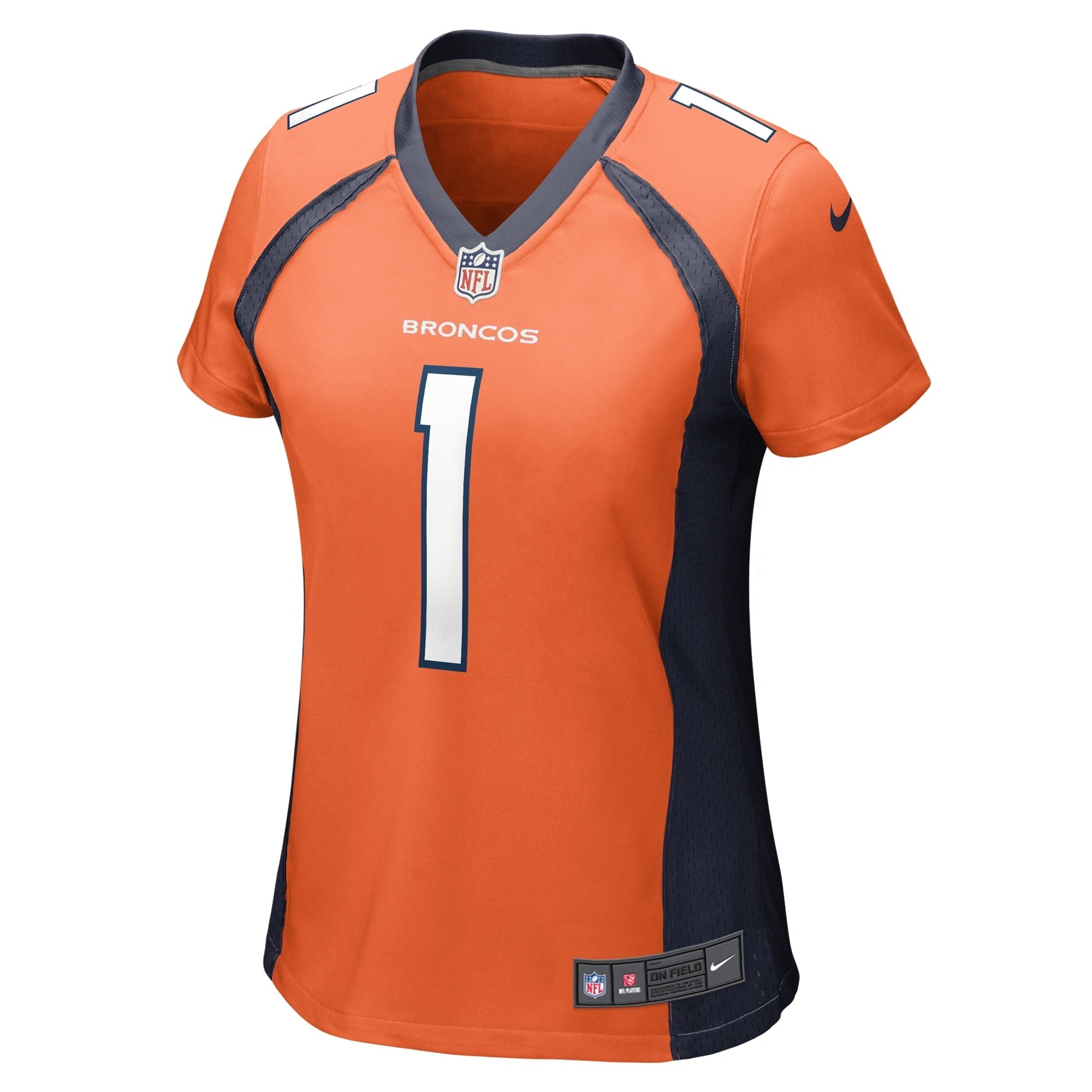 Women's Nike Number 1 Mom Orange Denver Broncos Game Jersey