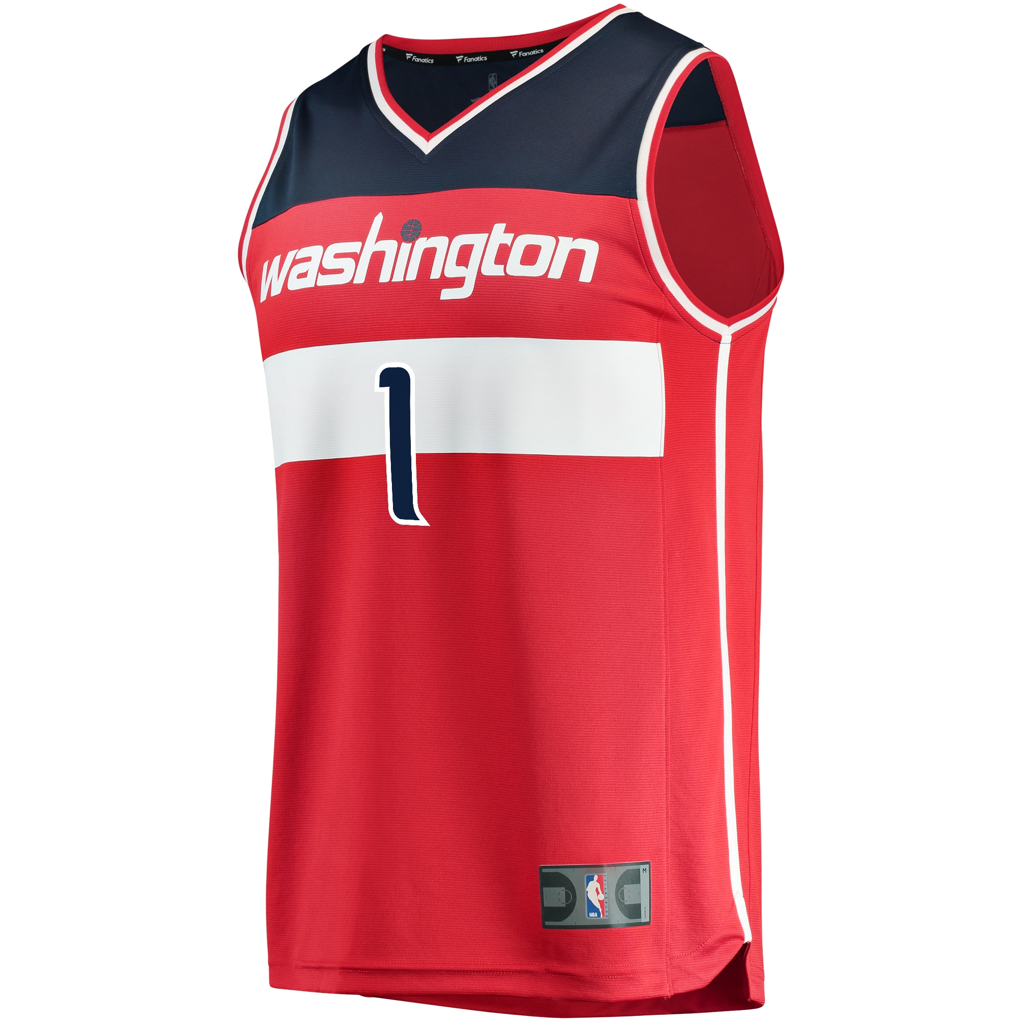 Johnny Davis Washington Wizards Fanatics Branded 2022 NBA Draft First Round Pick Fast Break Replica Player Jersey Icon - Edition - Red