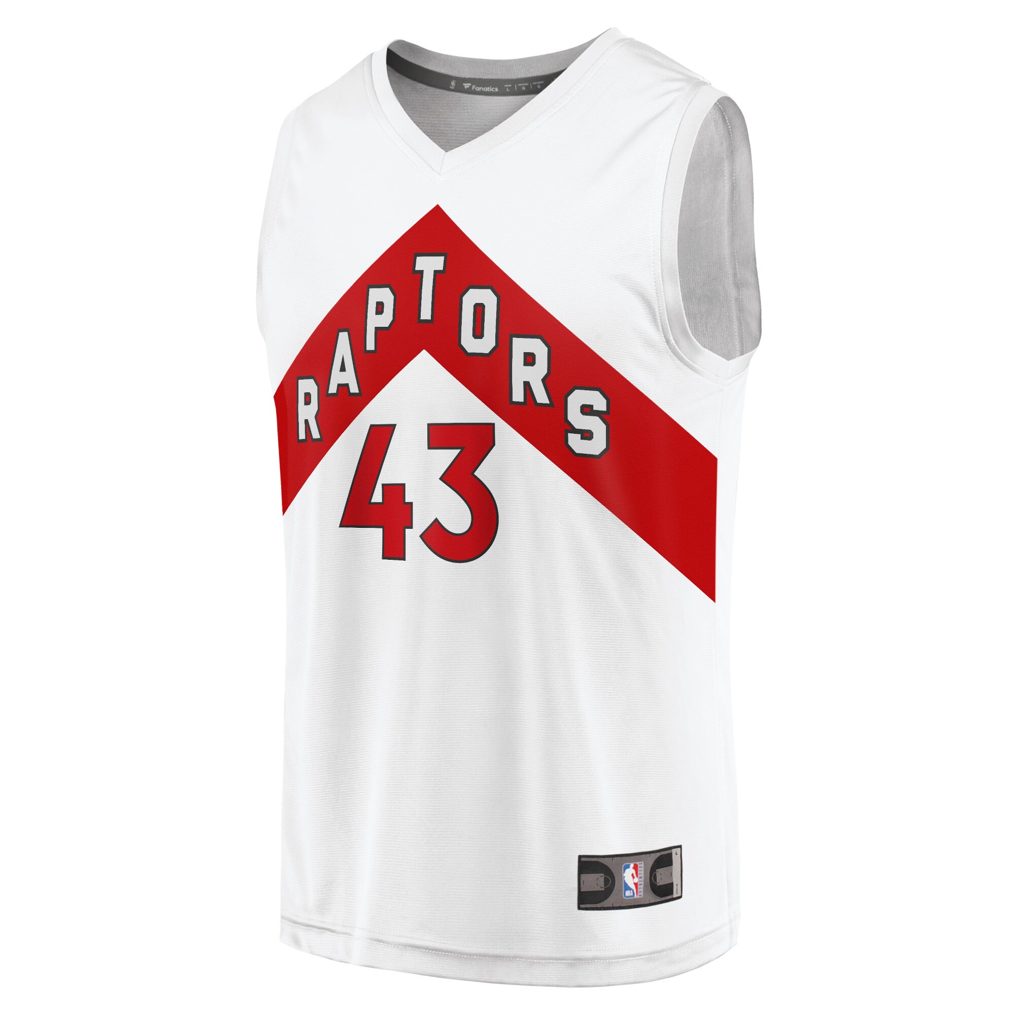 Pascal Siakam Toronto Raptors Fanatics Branded Youth 2020/21 Fast Break Replica Jersey - Association Edition - White