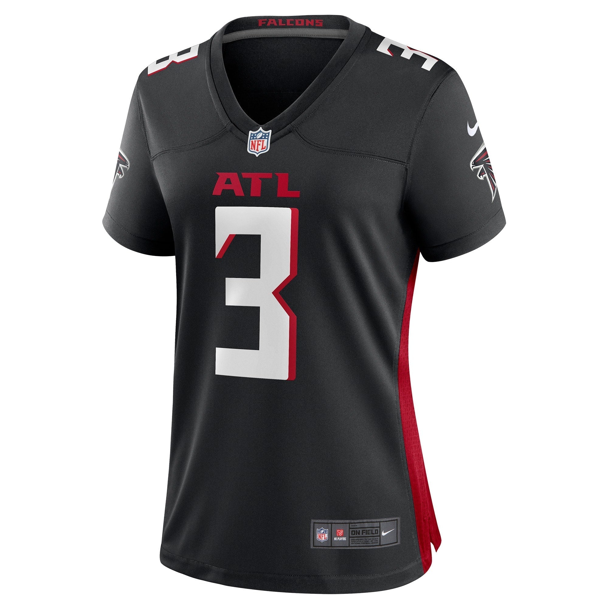 Women's Nike Mykal Walker Black Atlanta Falcons Game Player Jersey