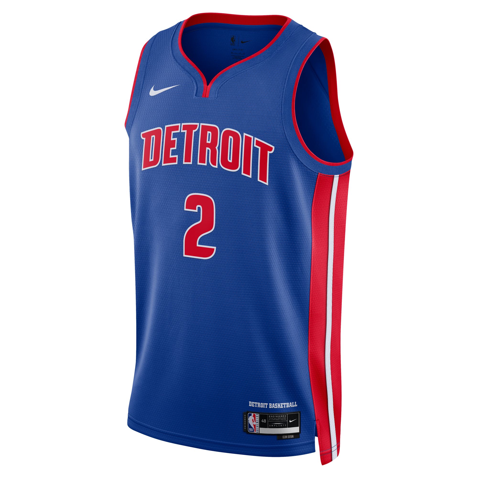 Cade Cunningham Detroit Pistons Nike Unisex Swingman Jersey - Association Edition - Blue