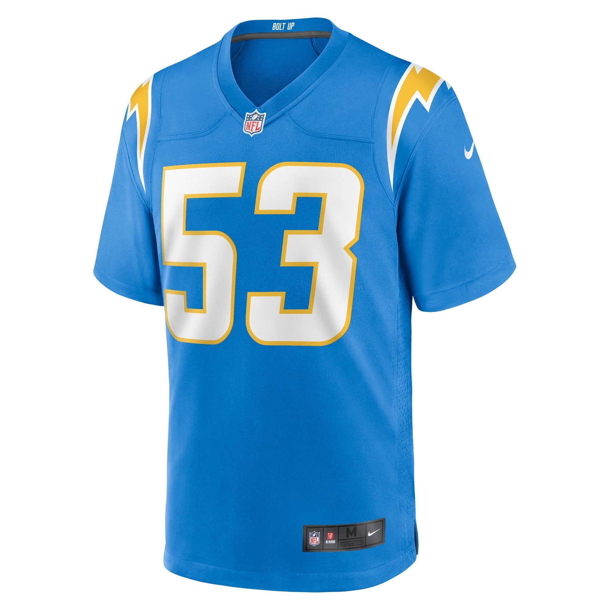 Men's Nike Blake Lynch Powder Blue Los Angeles Chargers  Game Jersey