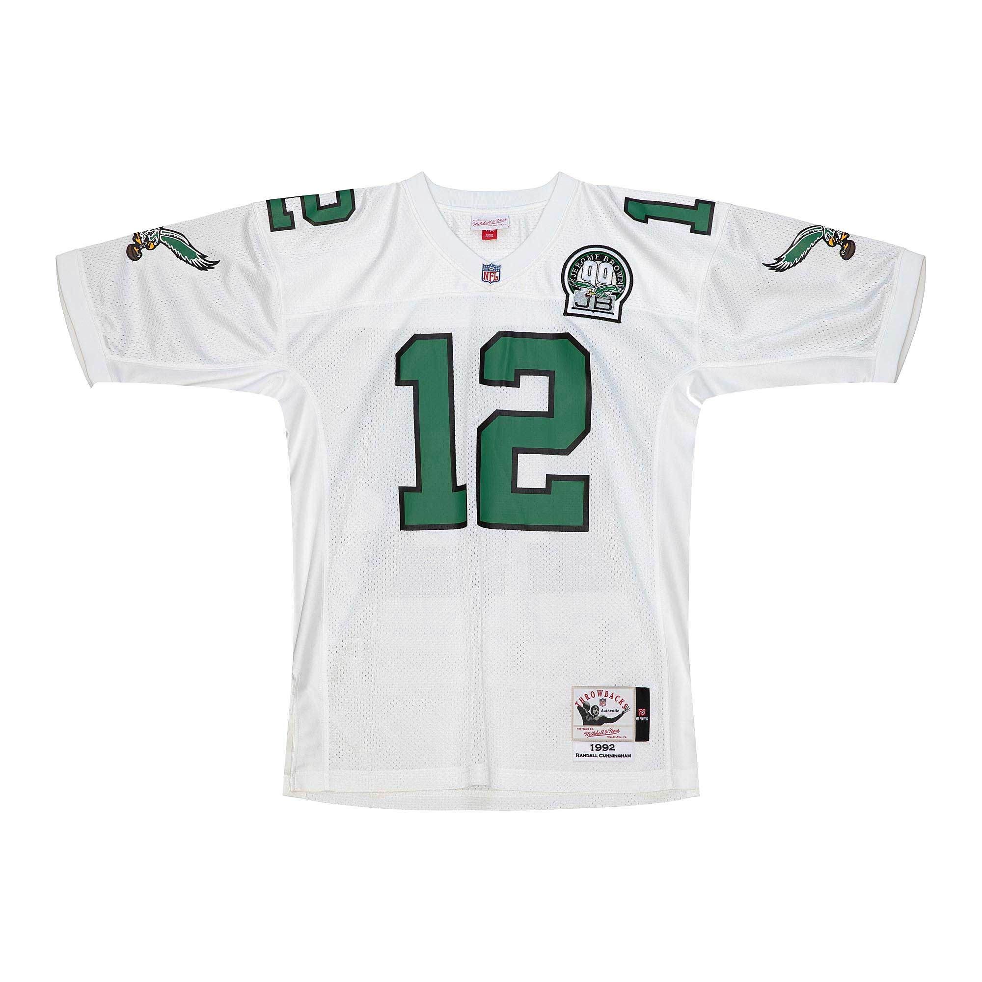 Randall Cunningham Philadelphia Eagles Mitchell & Ness 1992 Authentic Jersey - White