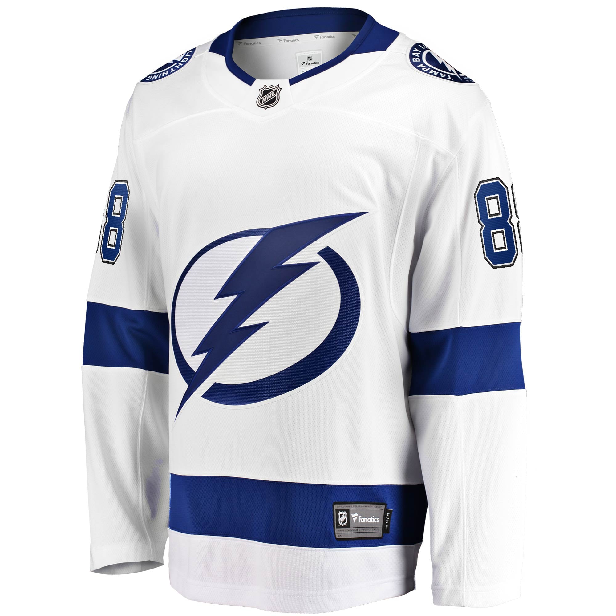 Men's Fanatics Branded Andrei Vasilevskiy White Tampa Bay Lightning Away Premier Breakaway Player Jersey