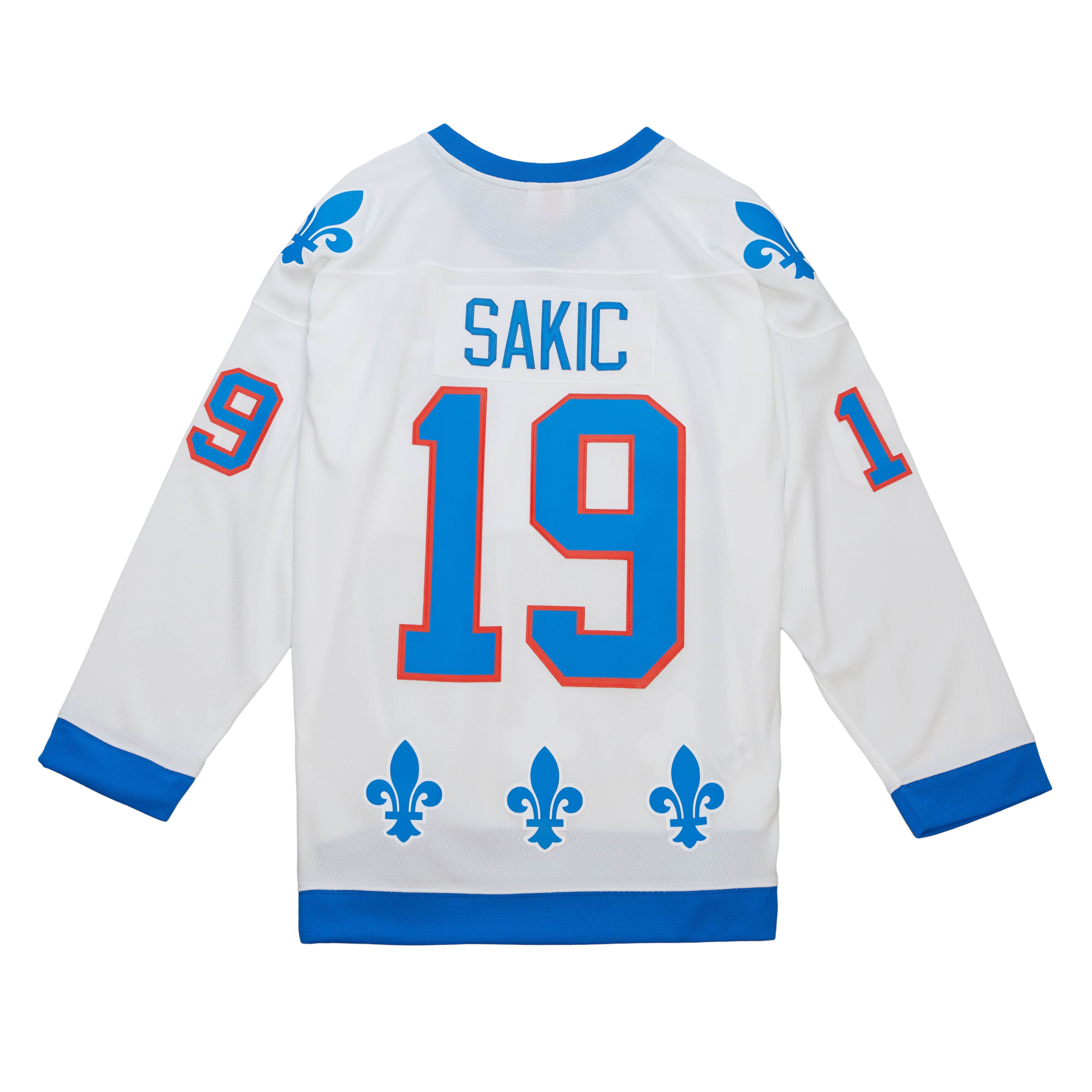 Blue Line Joe Sakic Quebec Nordiques 1994 Jersey