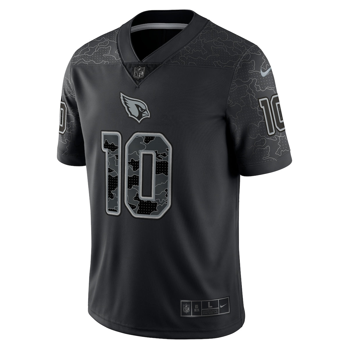 Men's DeAndre Hopkins Nike Cardinals RFLCTV Limited Jersey - Black