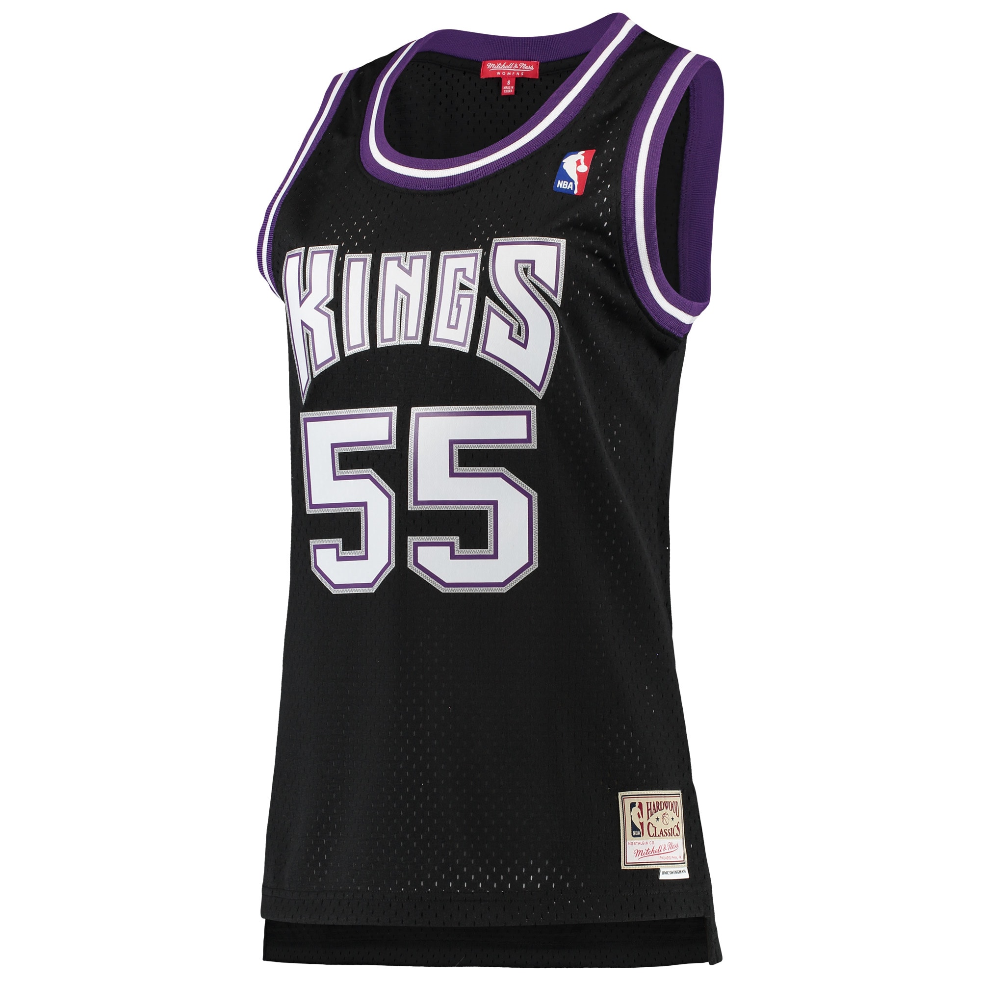Jason Williams Sacramento Kings Mitchell & Ness Women's 2000-01 Hardwood Classics Swingman Jersey - Black