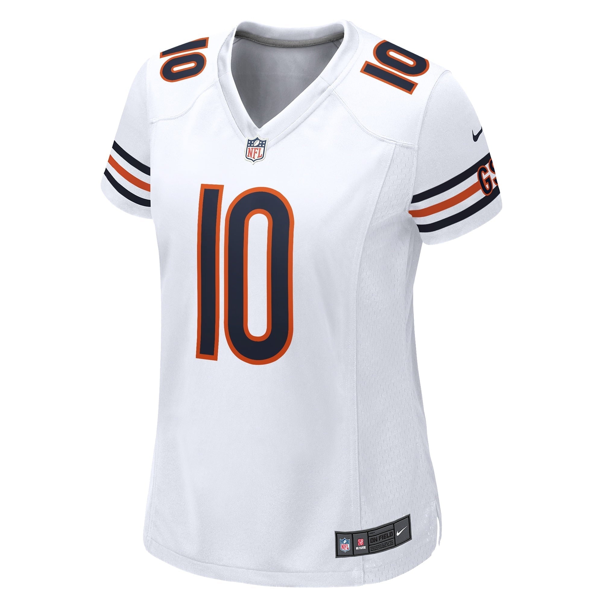 Women's Nike Chase Claypool White Chicago Bears Game Player Jersey
