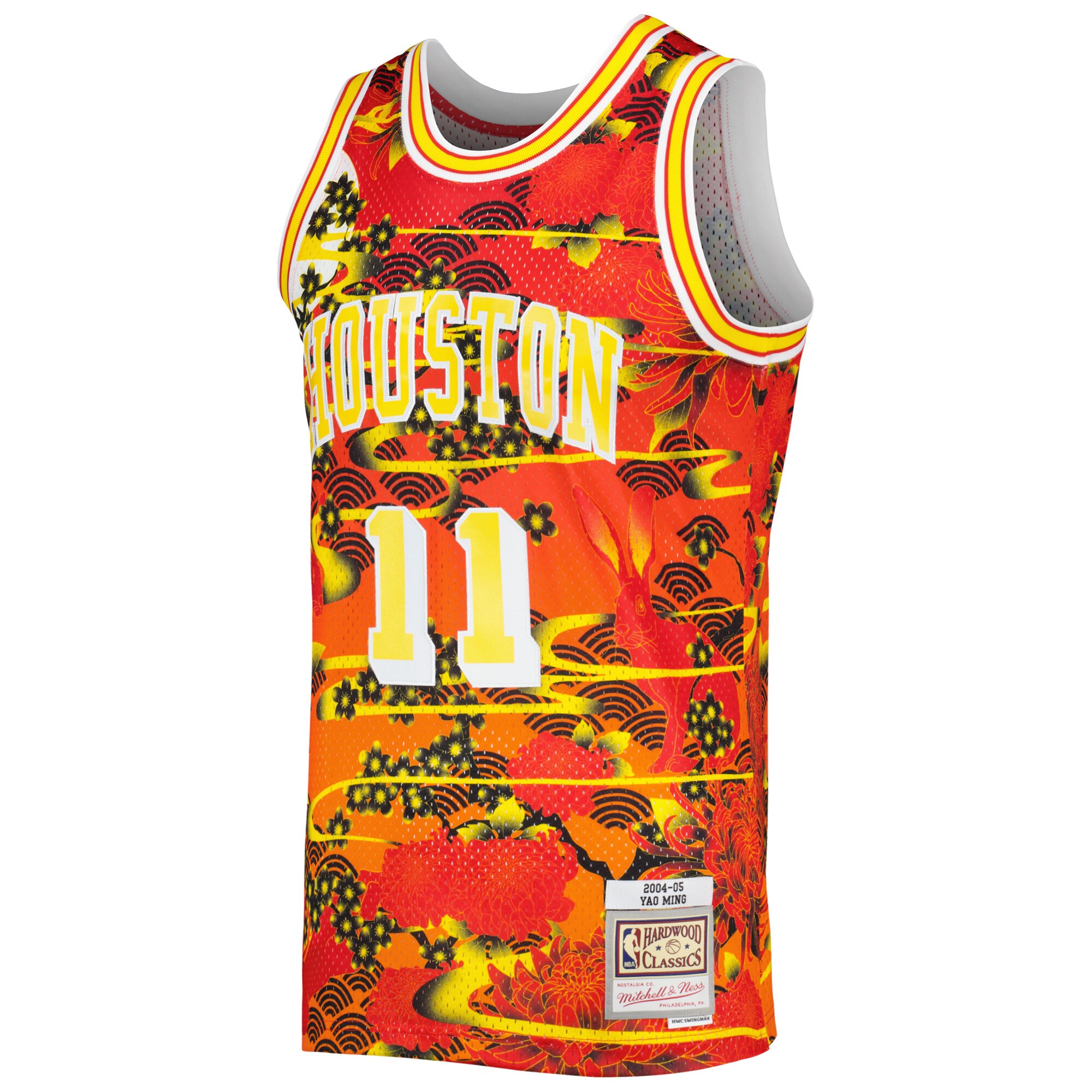Yao Ming Houston Rockets Mitchell & Ness Hardwood Classics Lunar New Year Swingman Jersey - Red