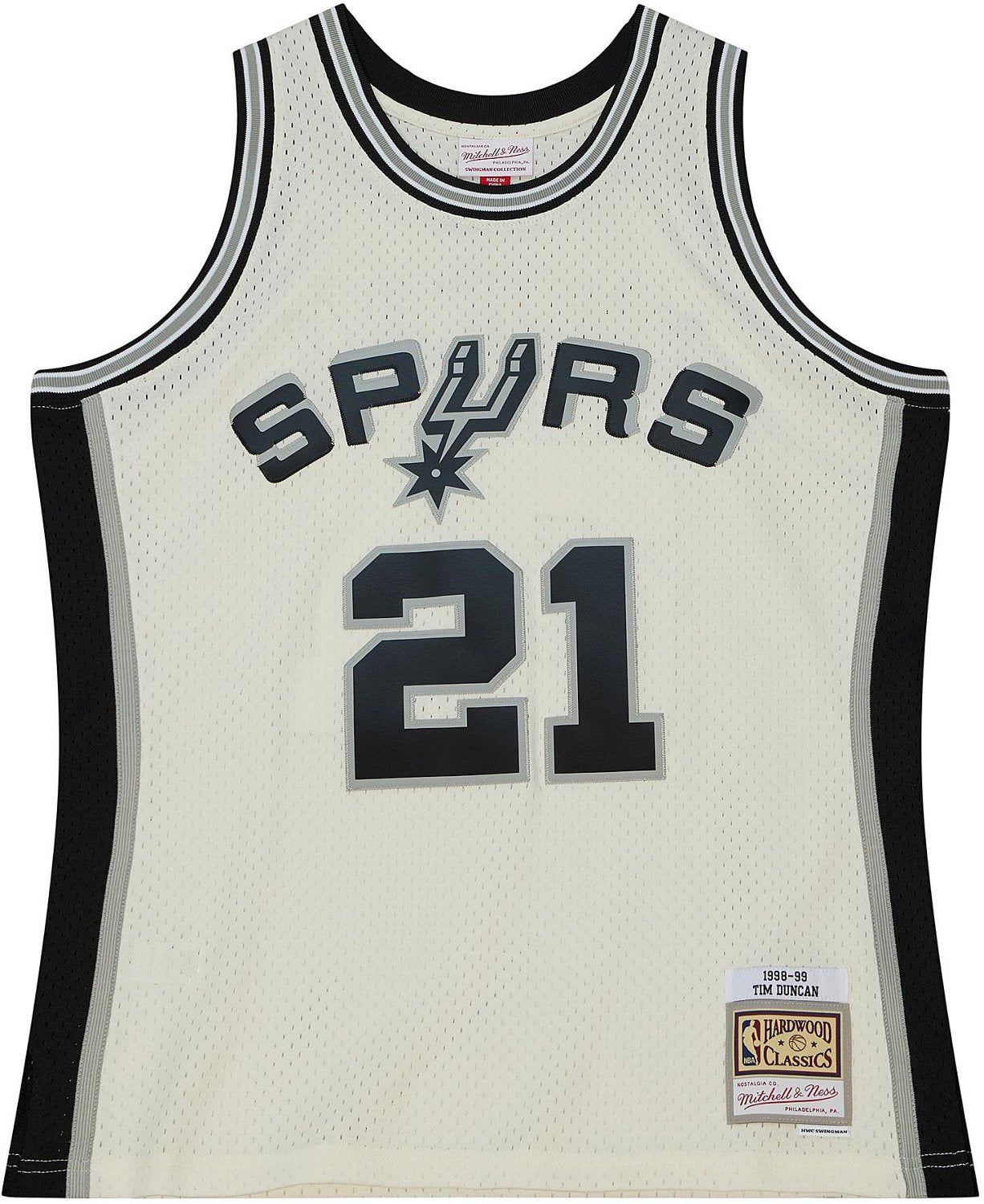 Mitchell & Ness Men's San Antonio Spurs Tim Duncan #21 Energy Jersey