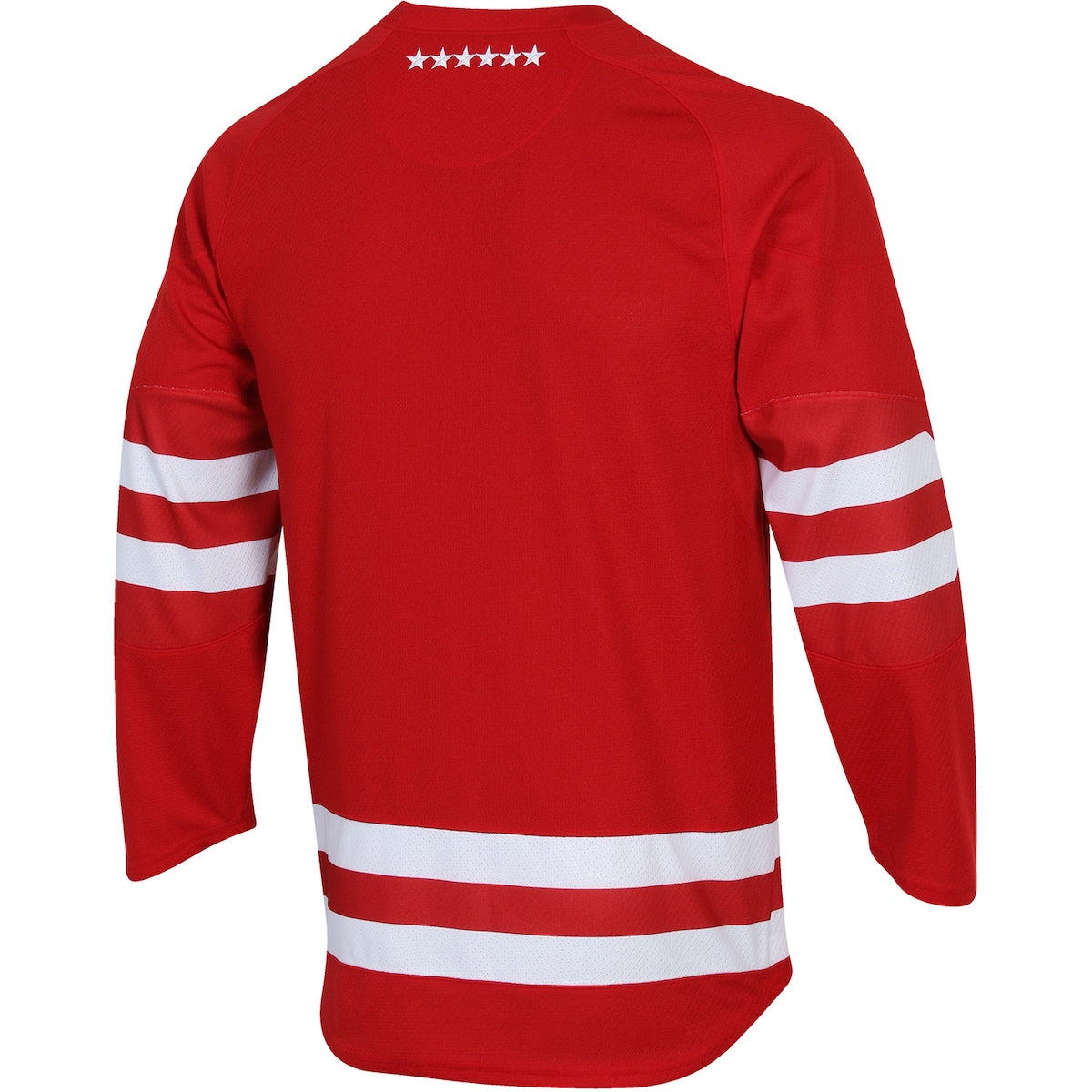 Men's  Under Armour Wisconsin UA Replica Hockey Jersey - Red