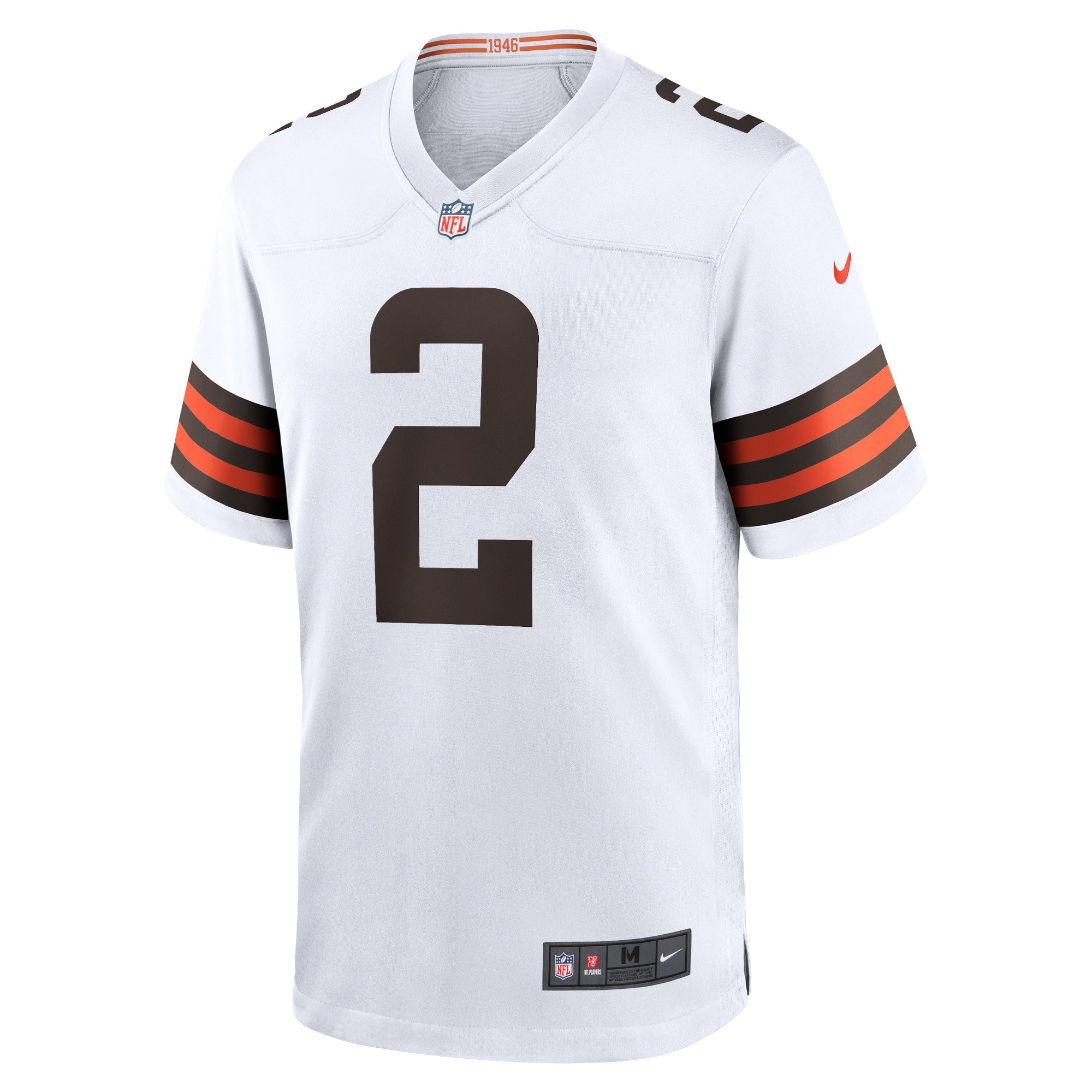 Men's Nike Amari Cooper White Cleveland Browns Game Jersey