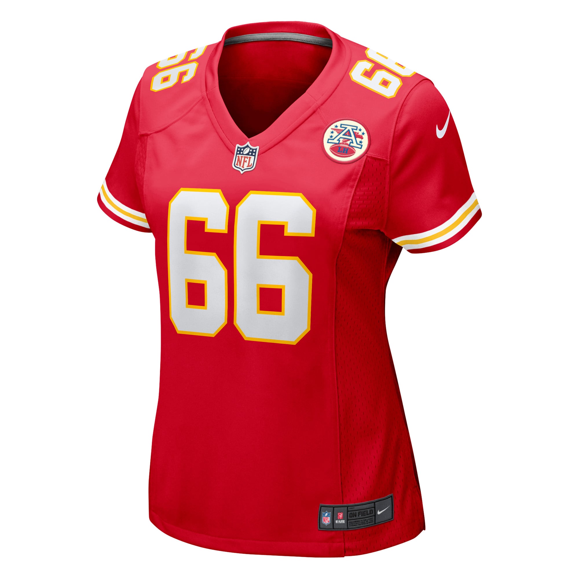 Women's Nike Mike Caliendo Red Kansas City Chiefs Game Player Jersey