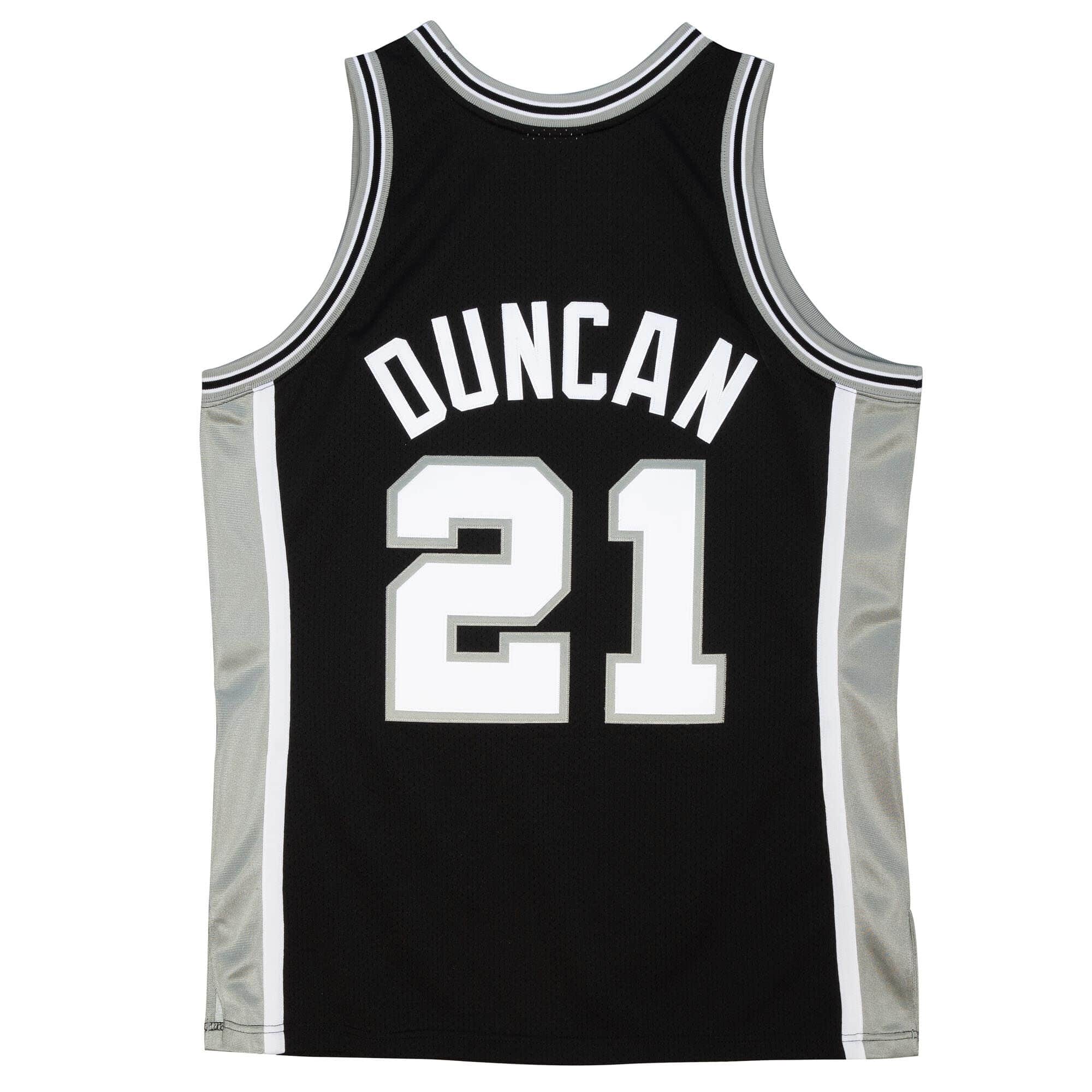 Authentic Tim Duncan San Antonio Spurs 1998-99 Jersey