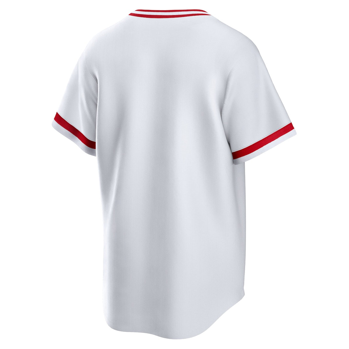 Men's  Nike Reds Home Cooperstown Team Jersey - White