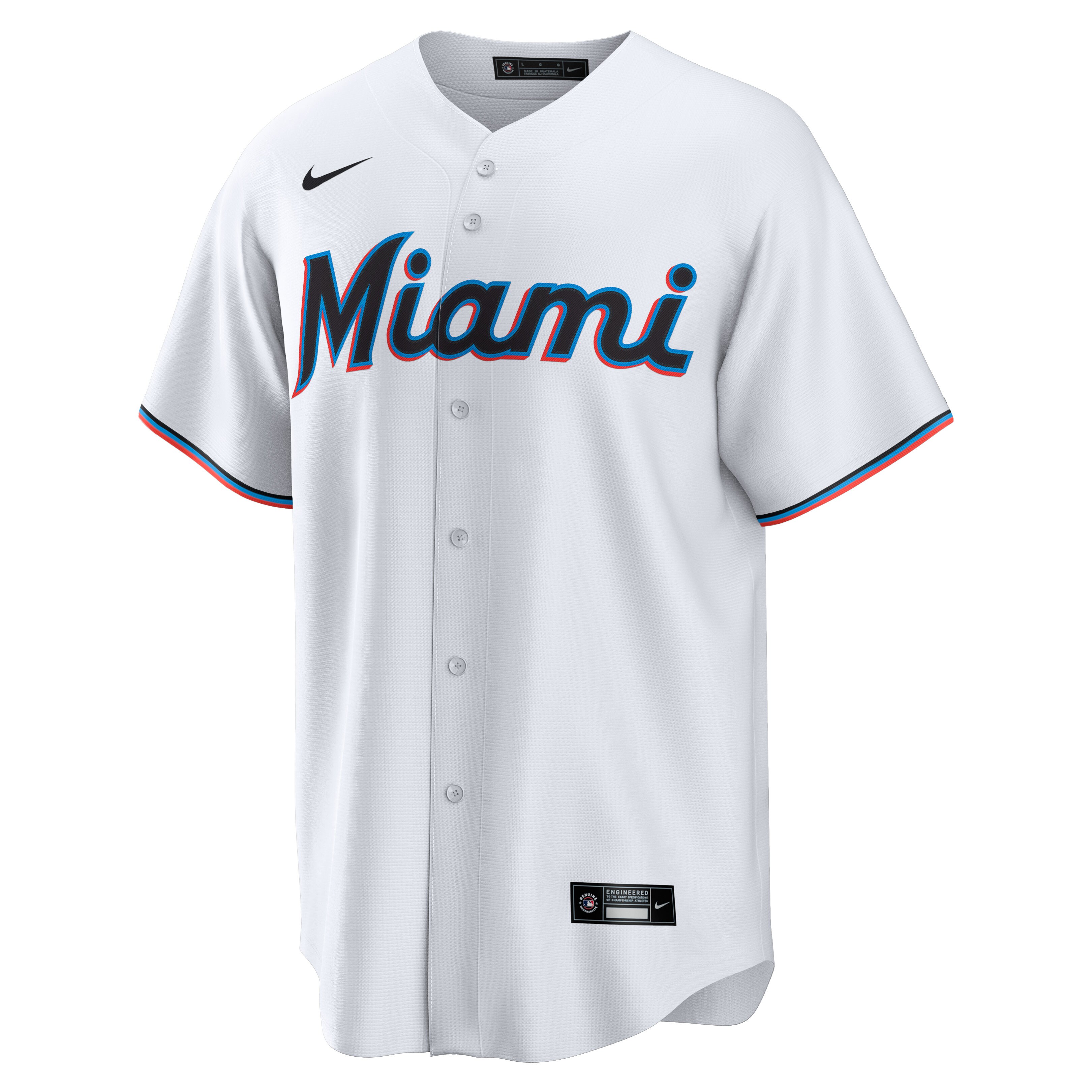 Avisail Garcia Miami Marlins Nike Home  Replica Player Jersey - White