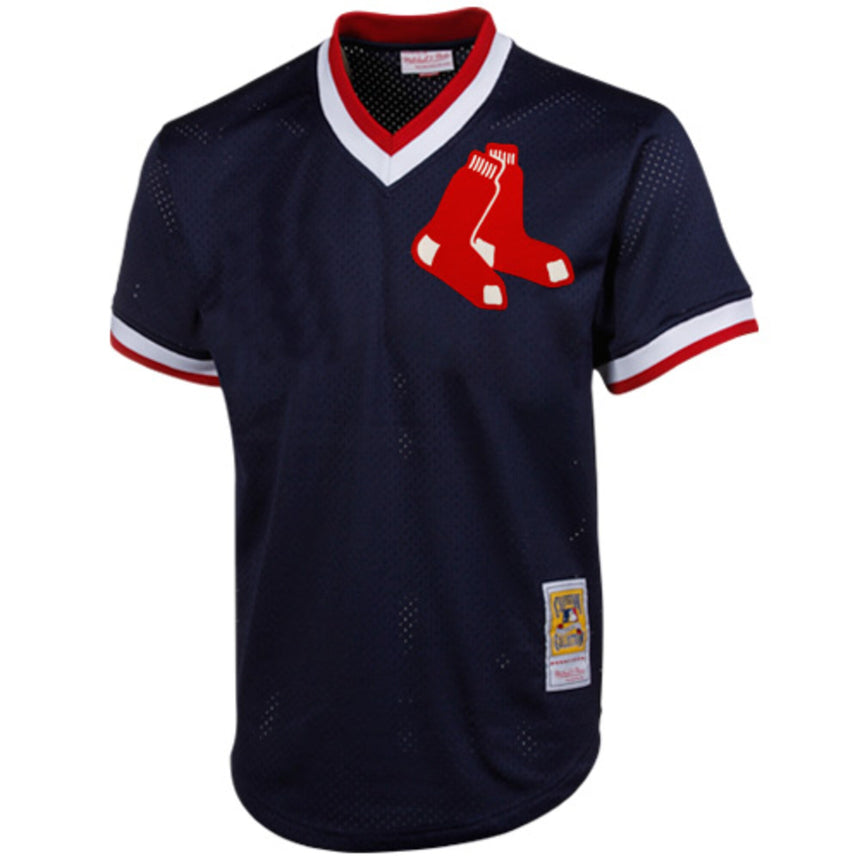 Men's Jim Rice Boston Red Sox 1989 Authentic Batting Practice Jersey By Mitchell And Ness
