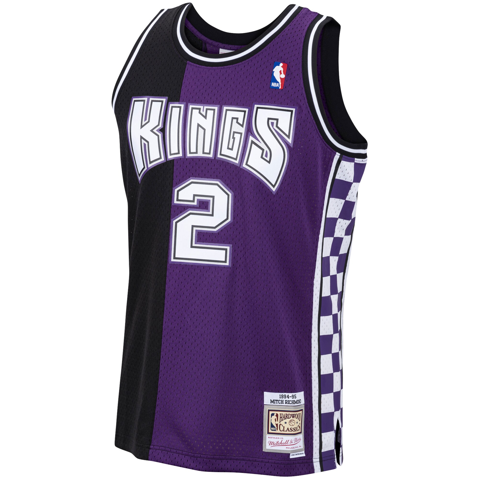 Mitch Richmond Sacramento Kings Mitchell & Ness Hardwood Classics Swingman Jersey - Purple