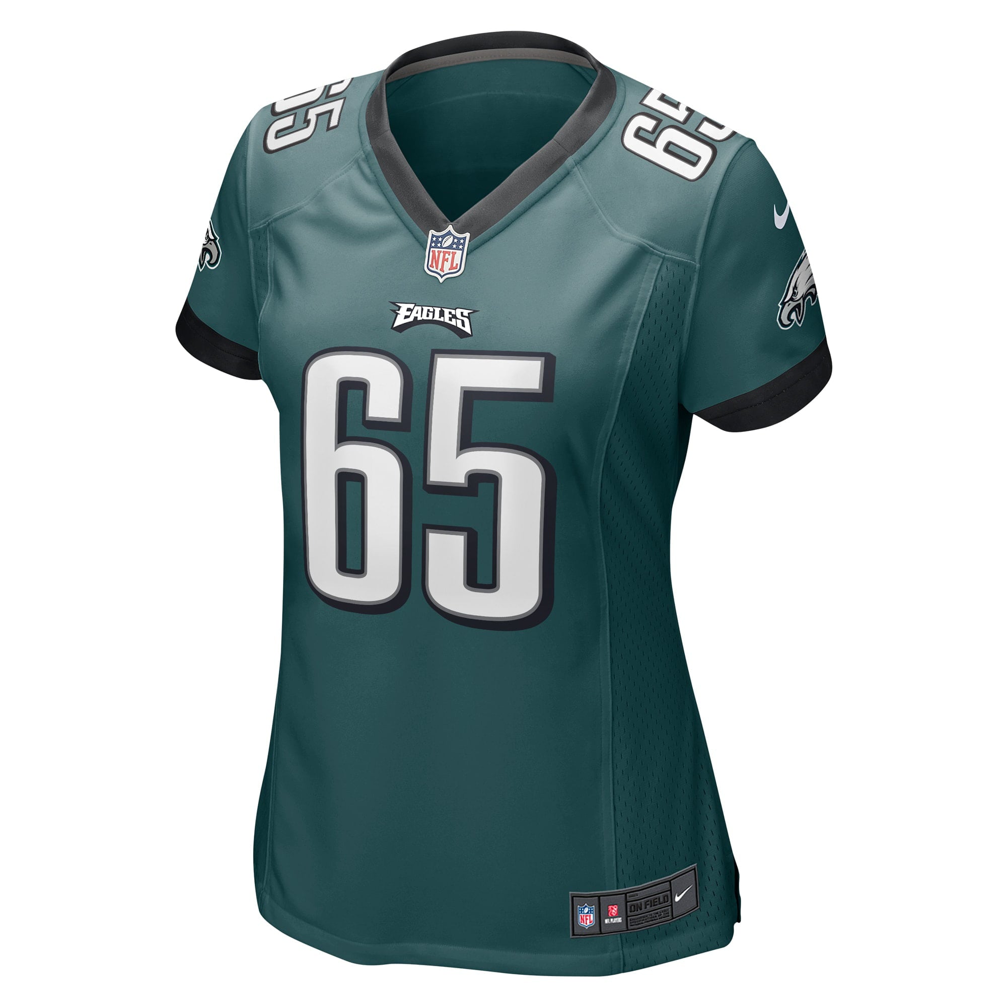 Women's Nike Lane Johnson Midnight Green Philadelphia Eagles Game Jersey