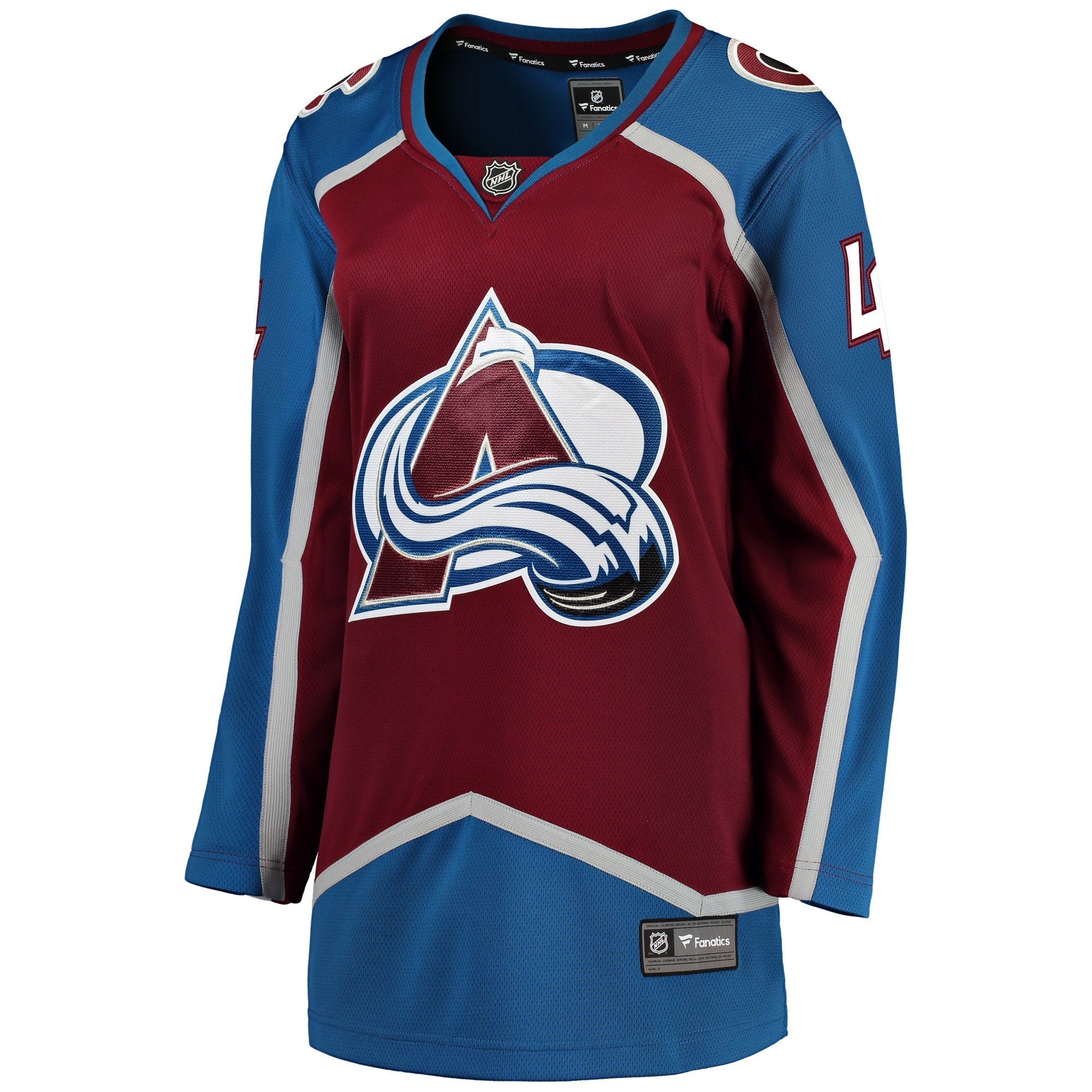 Women's Fanatics Branded Samuel Girard Burgundy Colorado Avalanche Breakaway Player Jersey