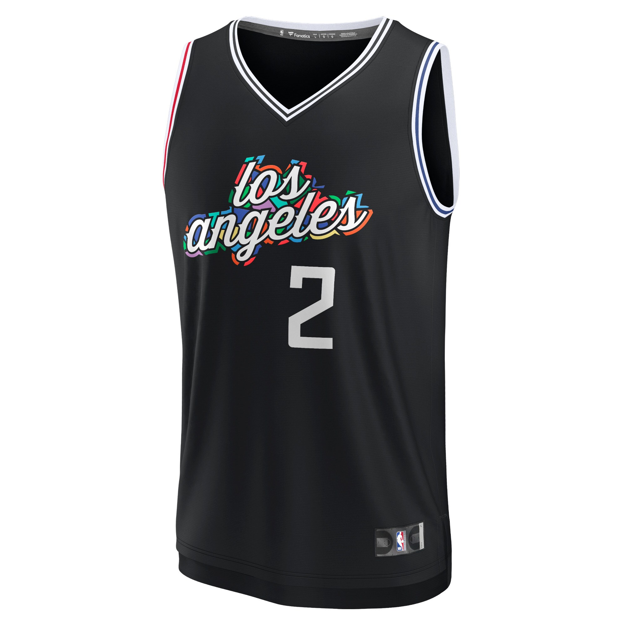 Kawhi Leonard LA Clippers Fanatics Branded 2022/23 Fastbreak Jersey - City Edition - Black